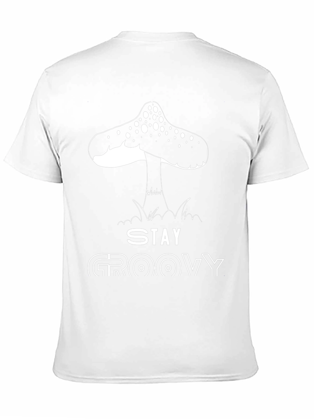 Stay Groovy Mushroom Graphic Tee