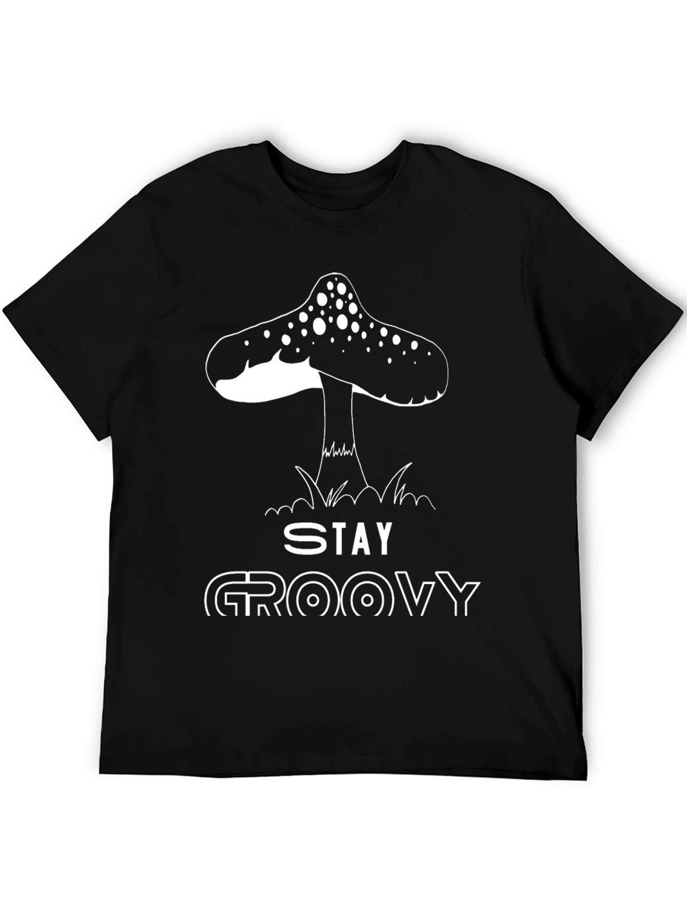 Stay Groovy Mushroom Graphic Tee