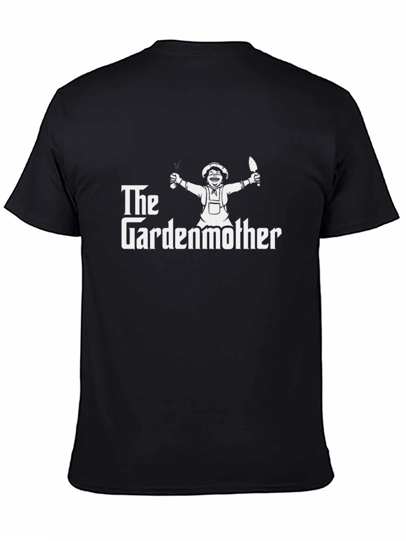 The Gardenmother Black T-Shirt - Gardening Humor