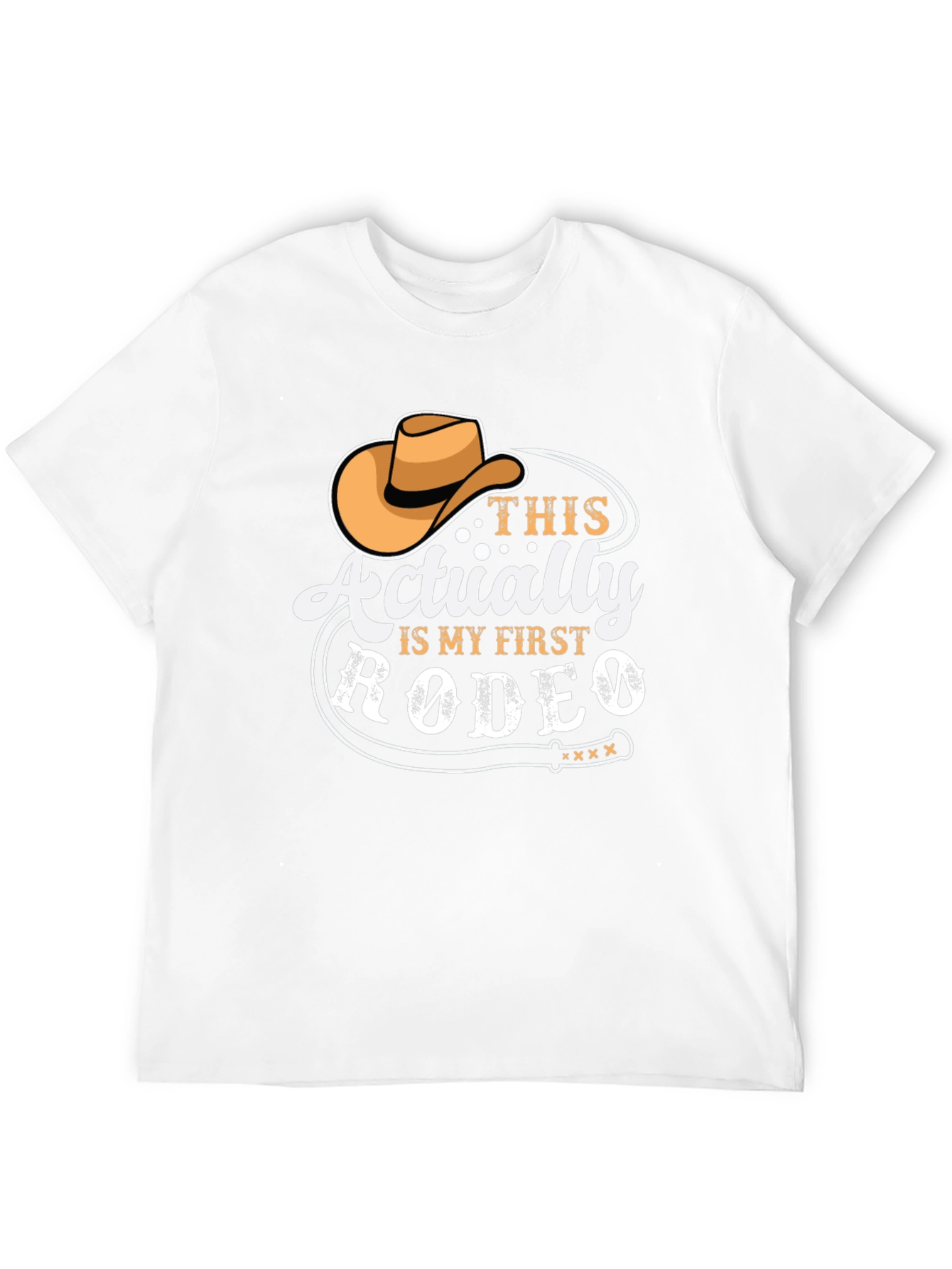 First Rodeo T-Shirt - Cowboy Hat Graphic Tee