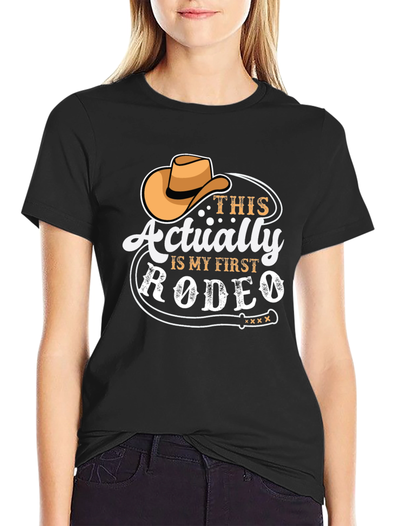First Rodeo T-Shirt - Cowboy Hat Graphic Tee