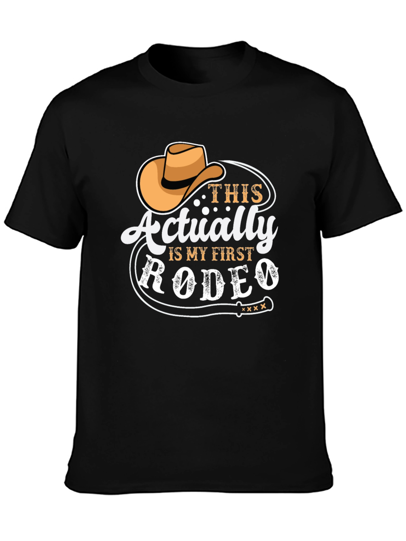 First Rodeo T-Shirt - Cowboy Hat Graphic Tee