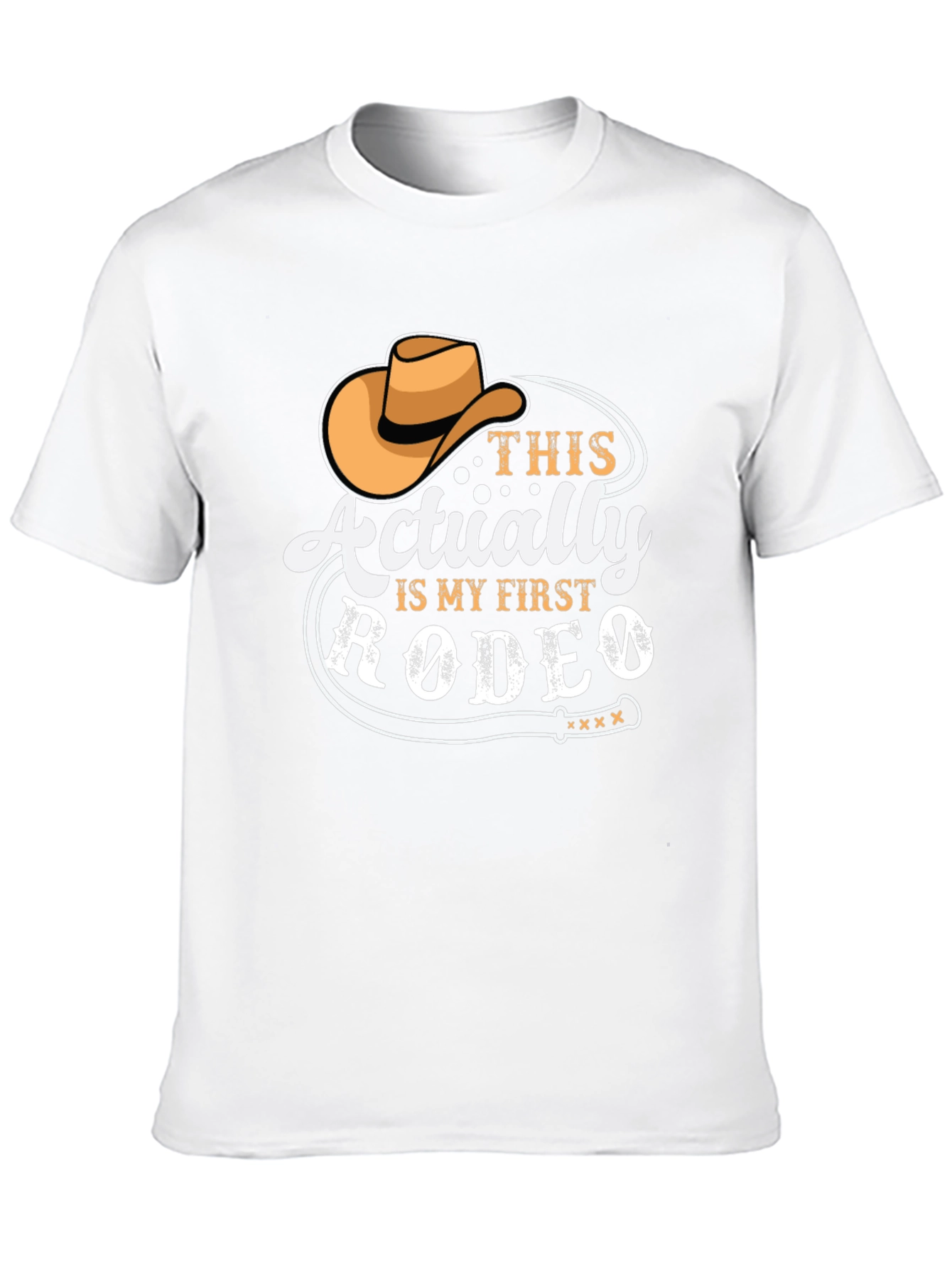 First Rodeo T-Shirt - Cowboy Hat Graphic Tee