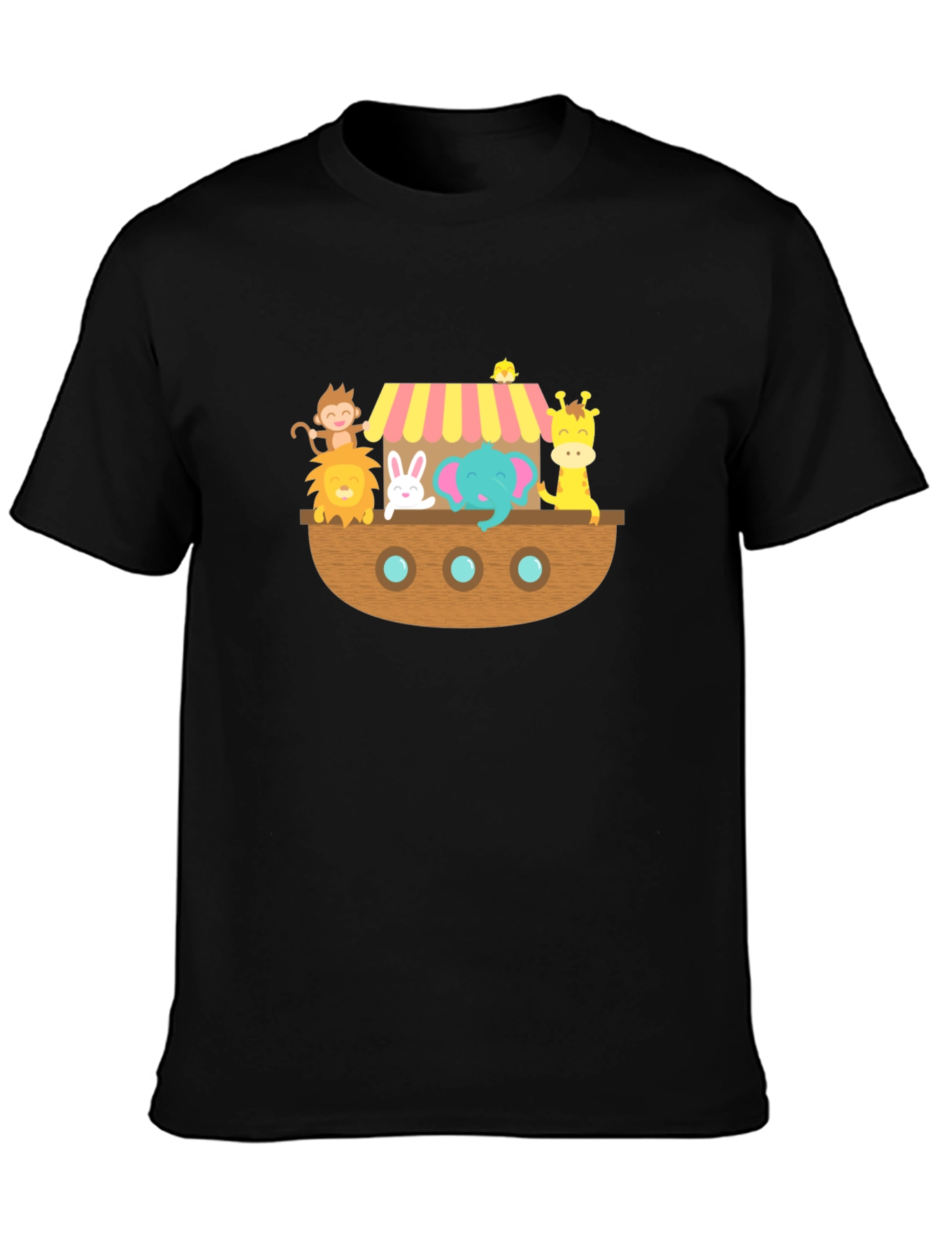 Noahs Ark Animal Cartoon T-Shirt