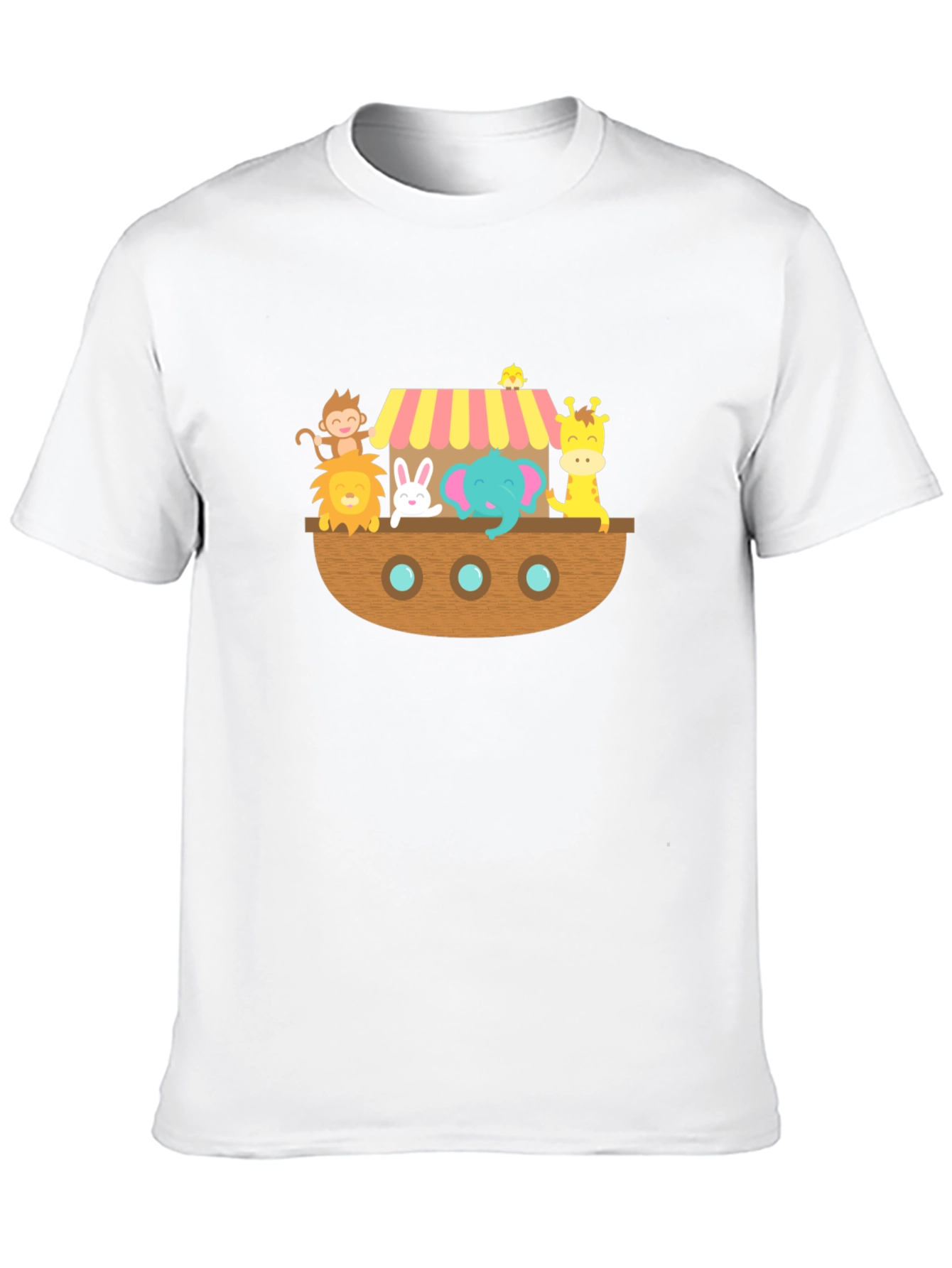 Noahs Ark Animal Cartoon T-Shirt