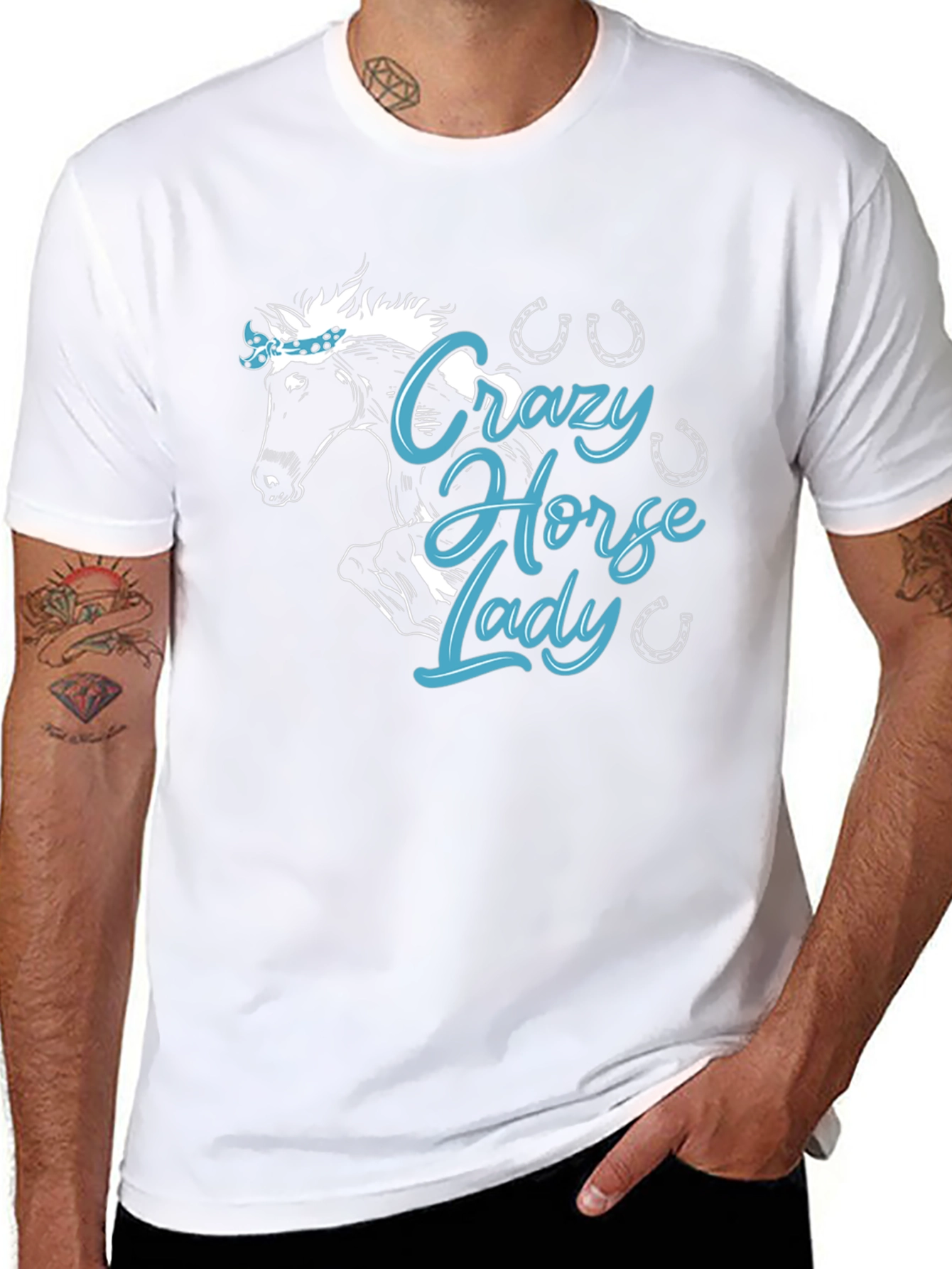 Crazy Horse Lady Graphic Tee
