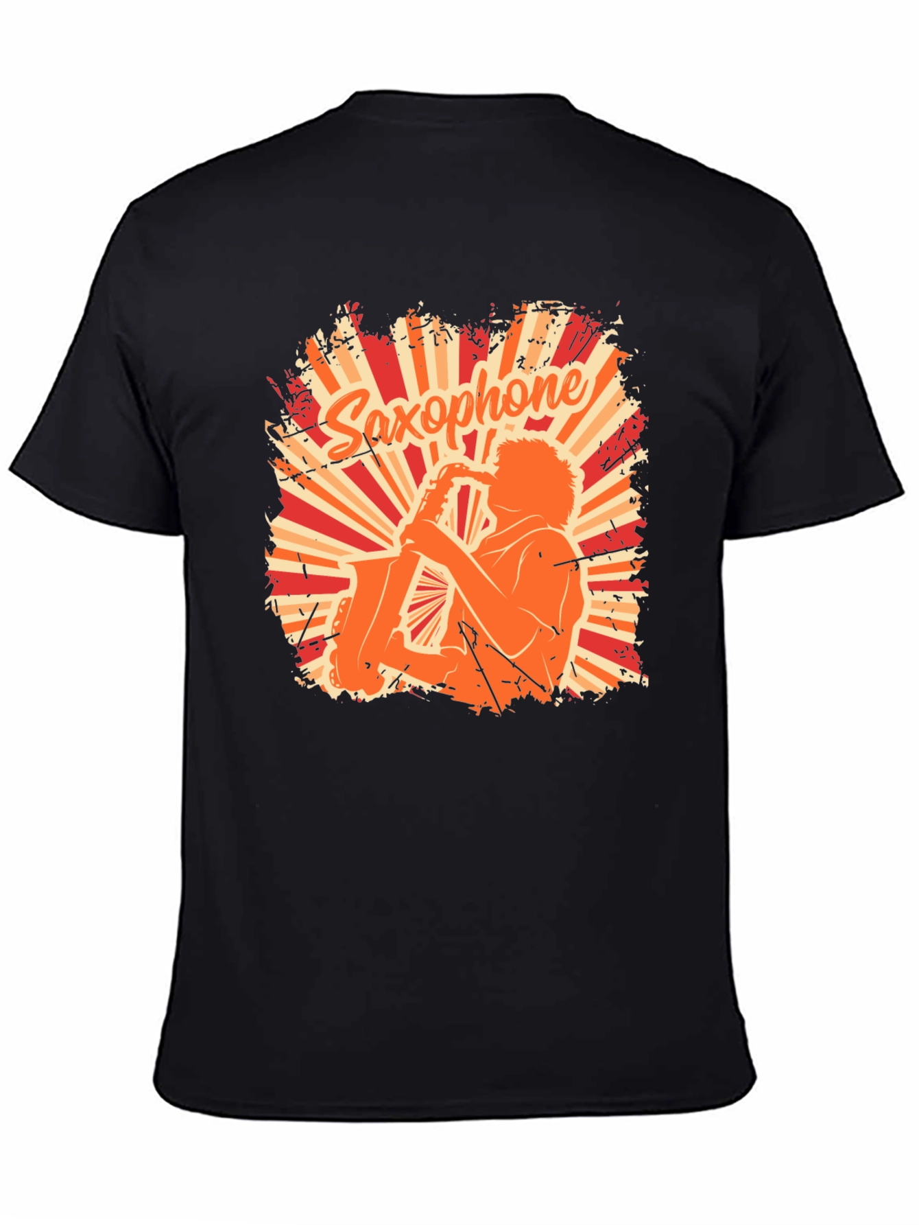 Saxophone Player Graphic Tee - Cool Musician T-Shirt
