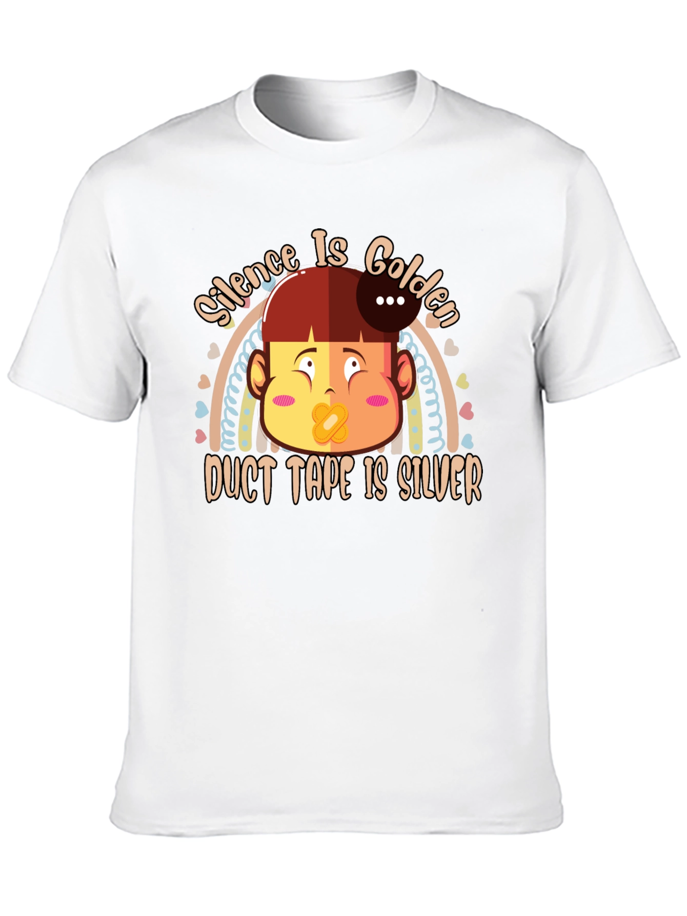 Silence is Golden T-Shirt Funny Humor