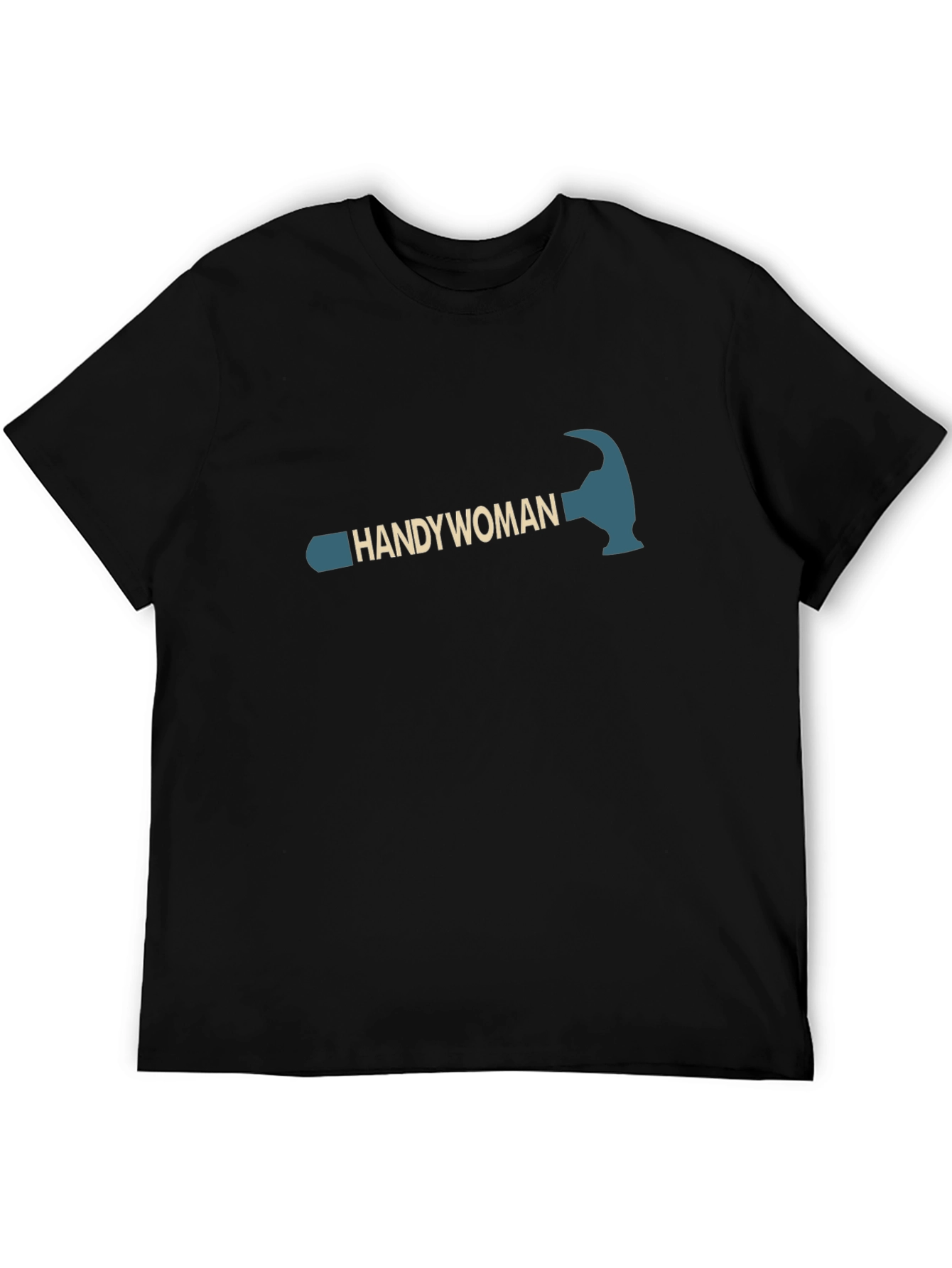 Handywoman Hammer Graphic Tee - Black