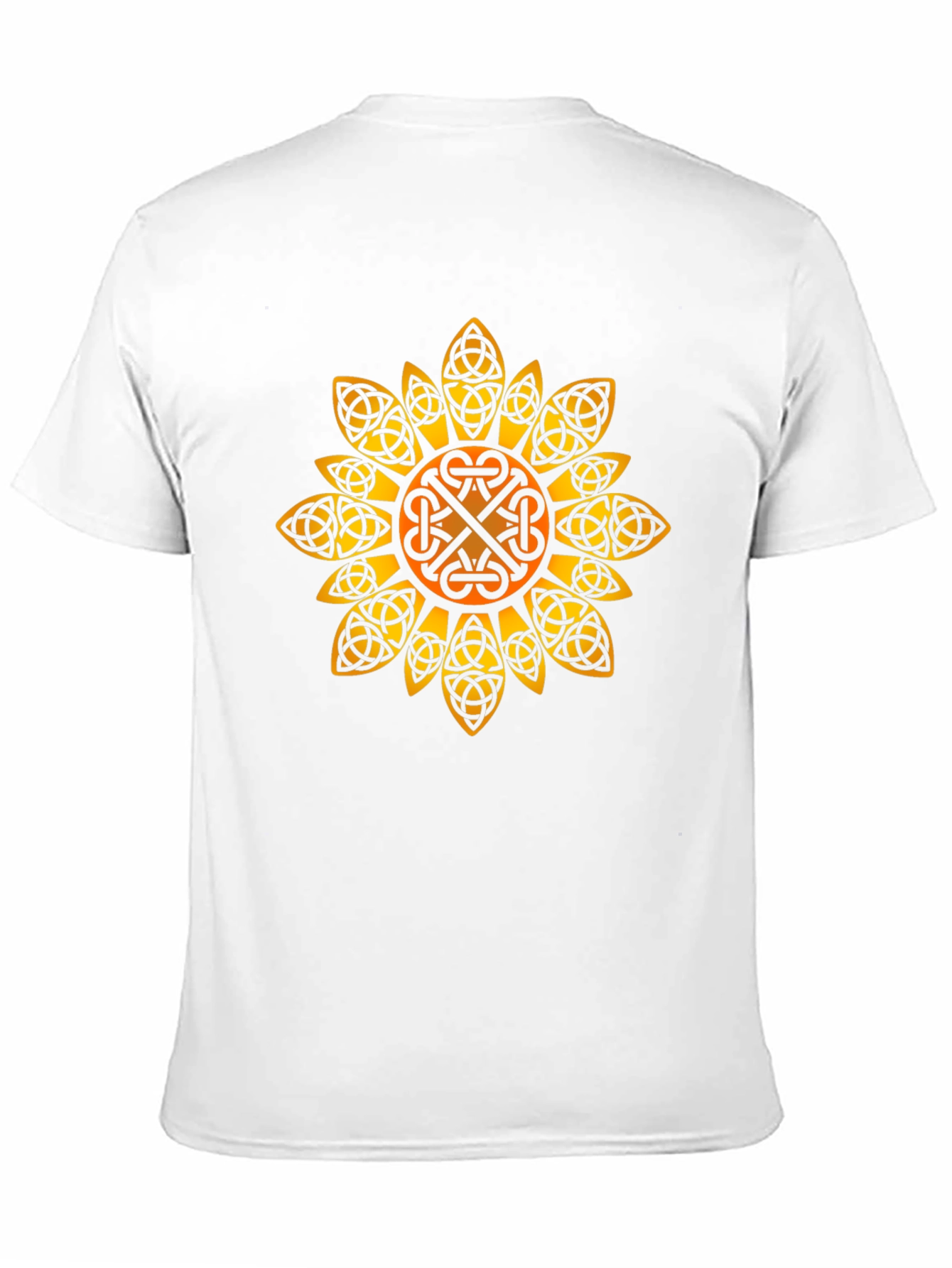 Celtic Knot Sunflower Graphic Tee