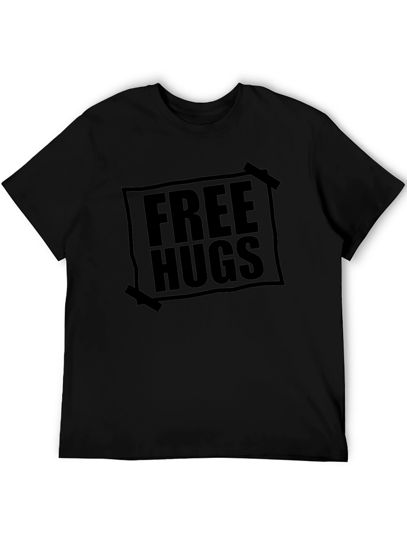 Free Hugs Graphic Tee - Soft Cotton Blend