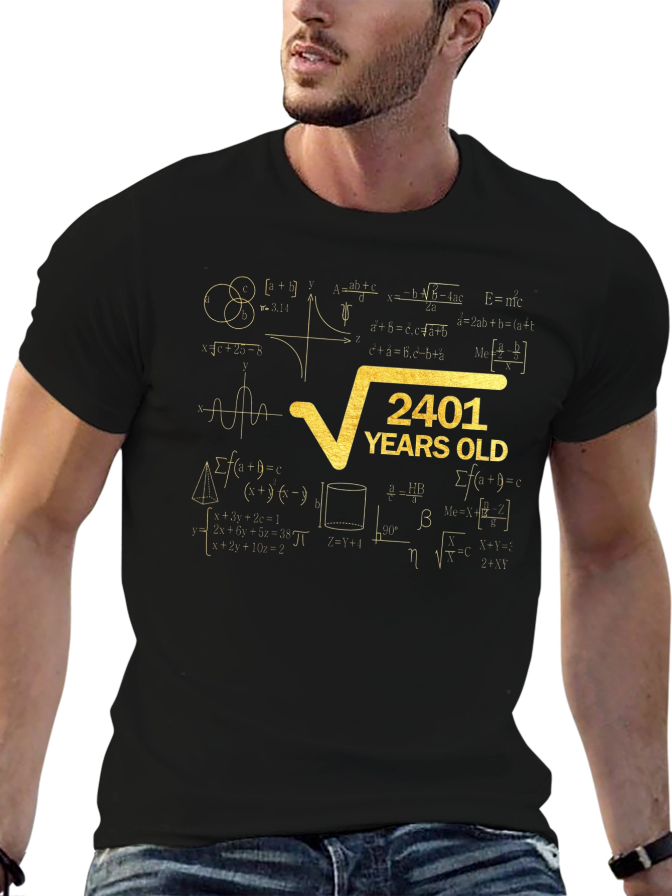 Math 49th Birthday T-Shirt - 49 Years Old