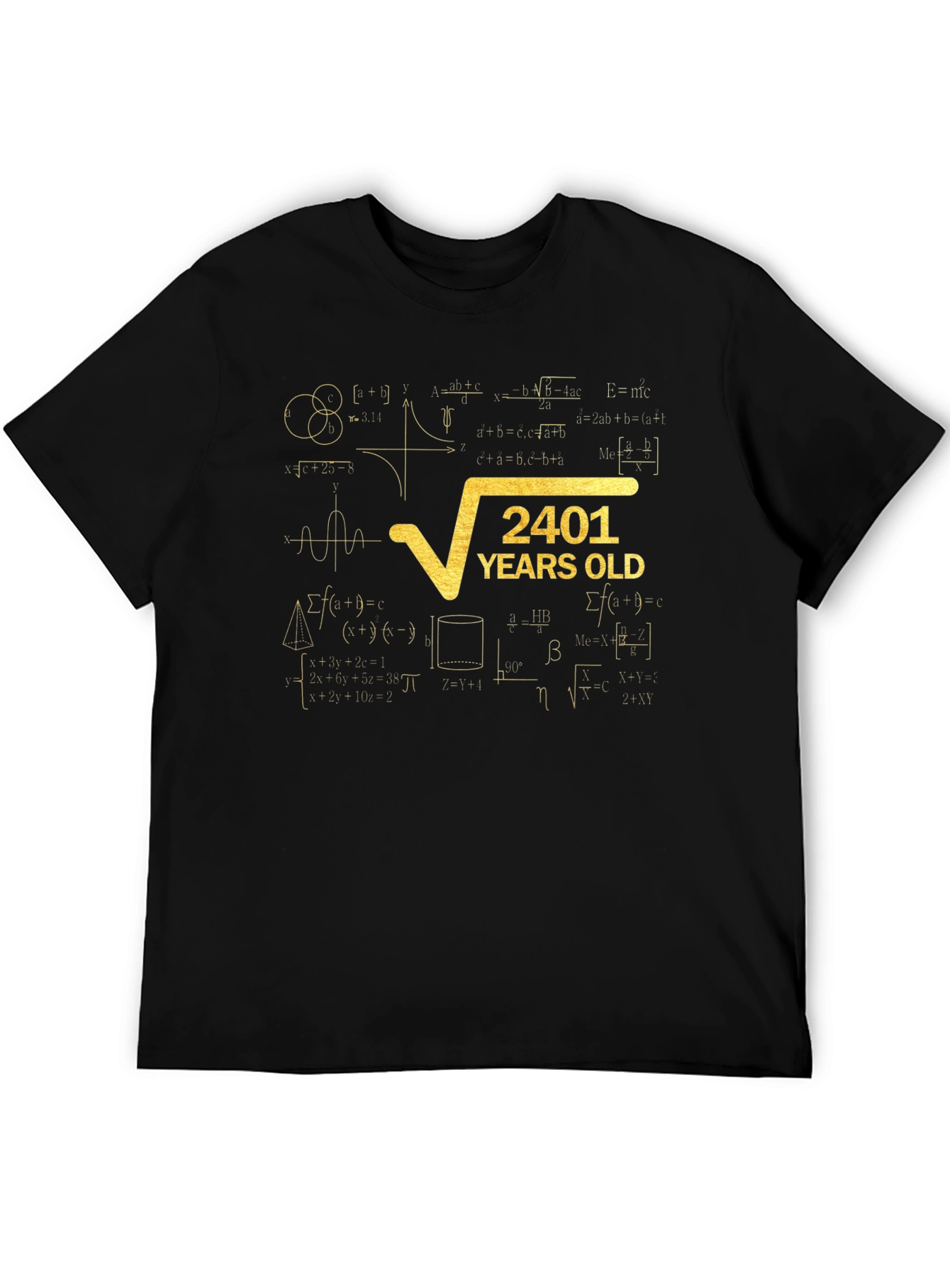 Math 49th Birthday T-Shirt - 49 Years Old