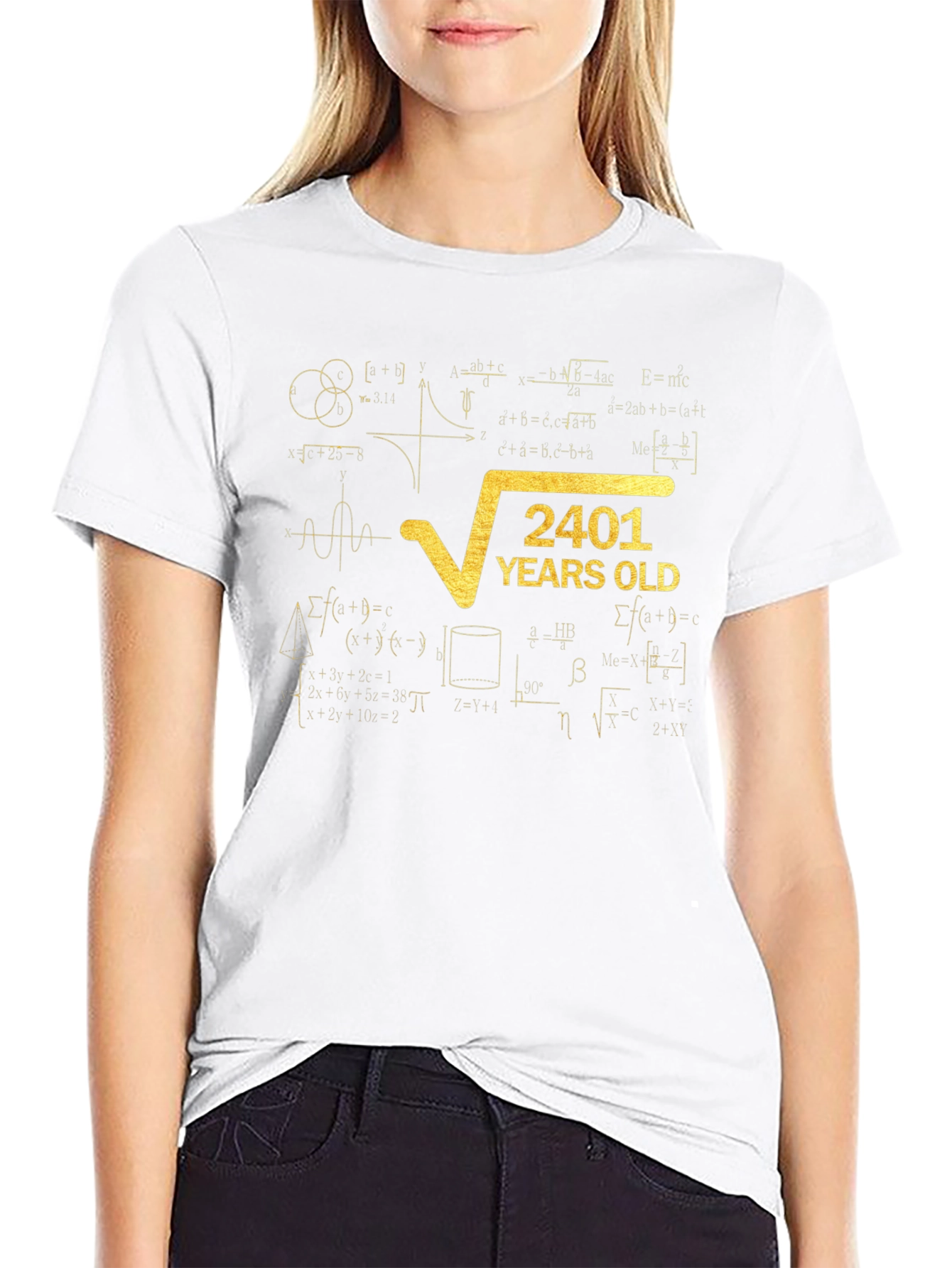 Math 49th Birthday T-Shirt - 49 Years Old