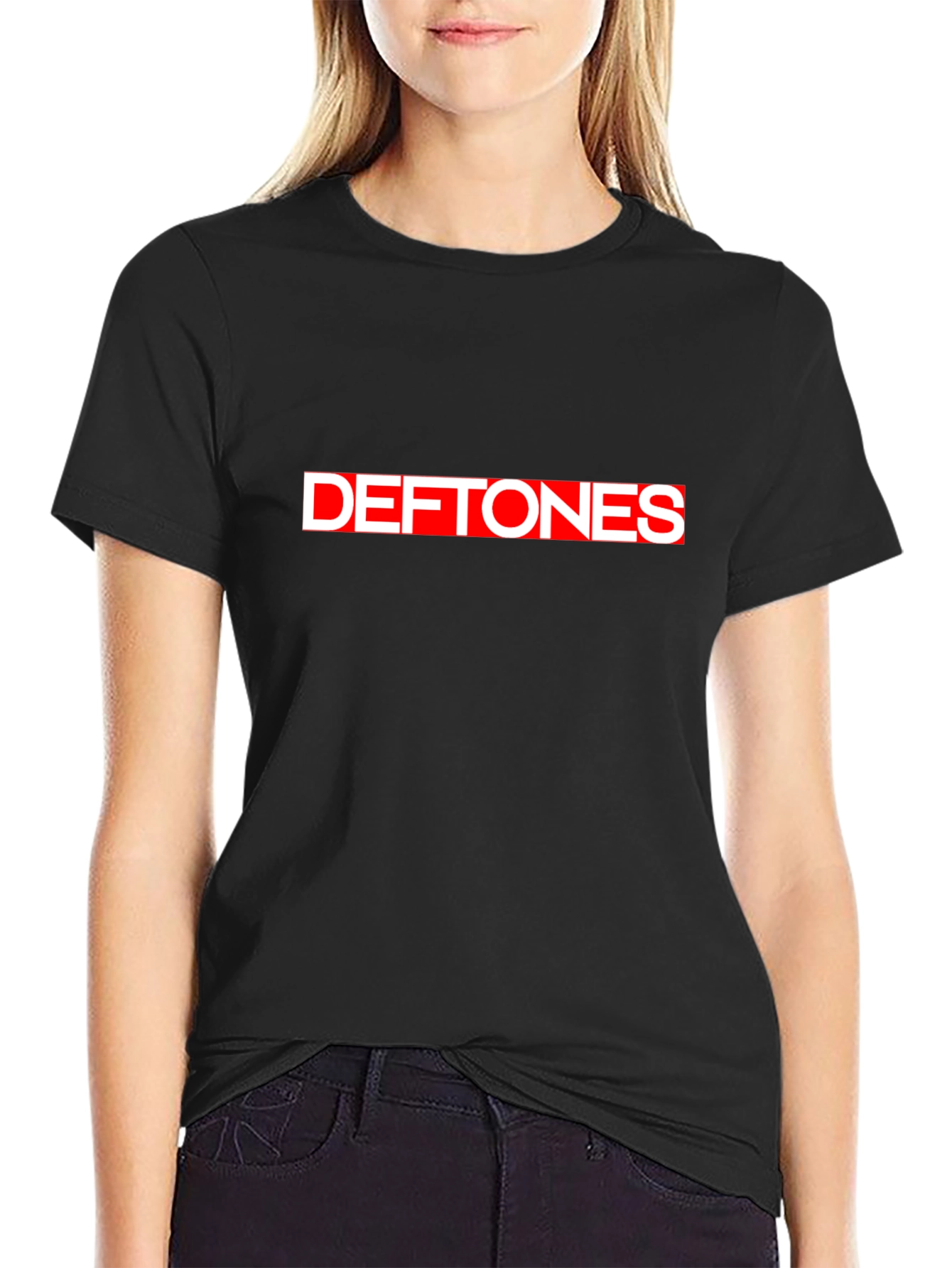 Deftones Graphic Print Mens T-Shirt