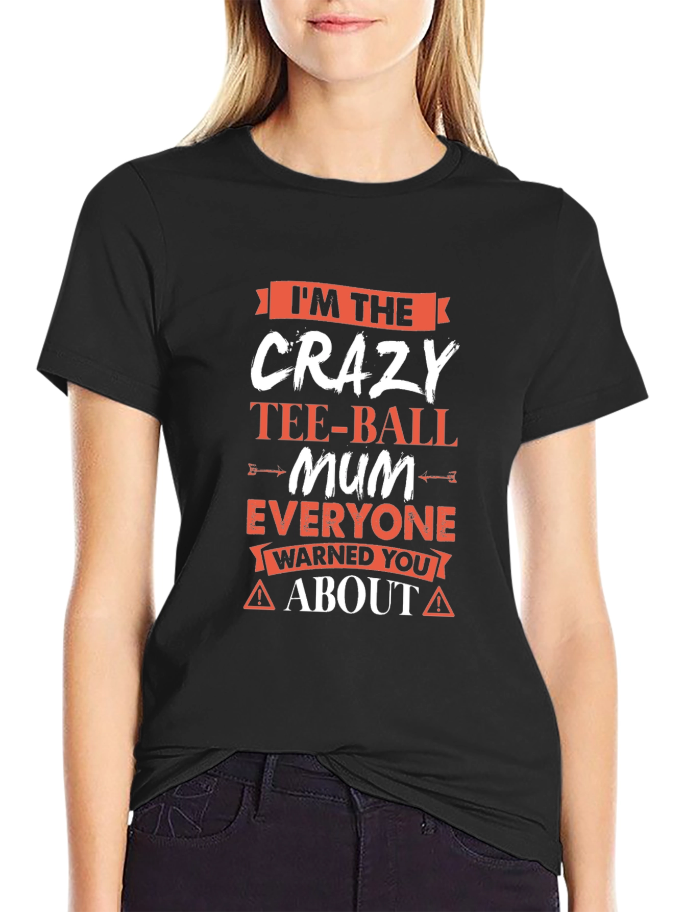 Crazy Tee-Ball Mum T-Shirt