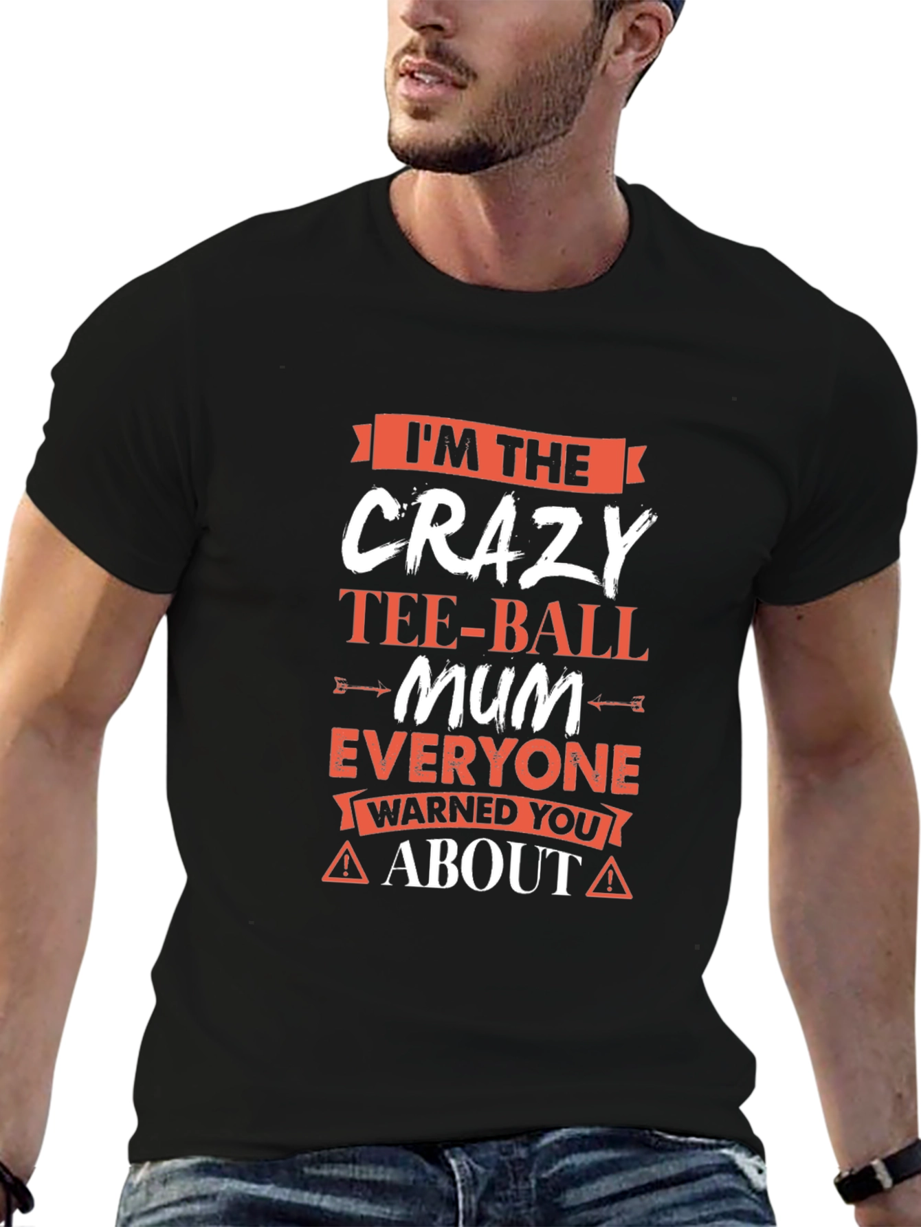 Crazy Tee-Ball Mum T-Shirt