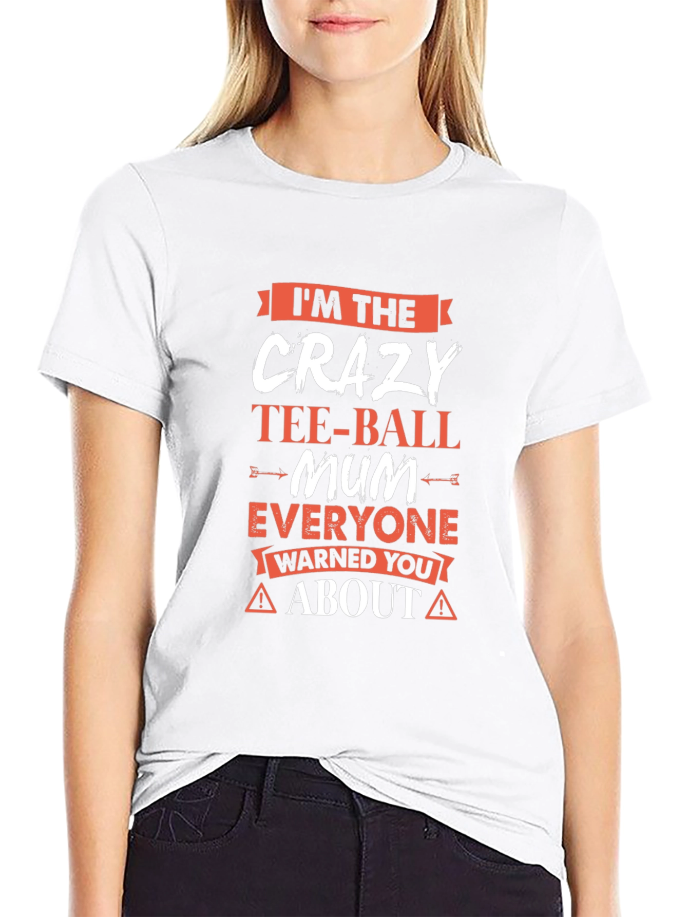 Crazy Tee-Ball Mum T-Shirt
