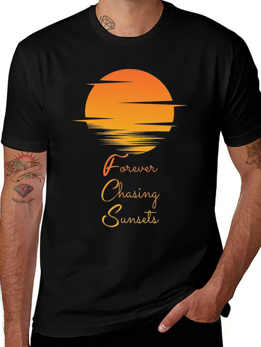 Forever Chasing Sunsets Graphic Tee