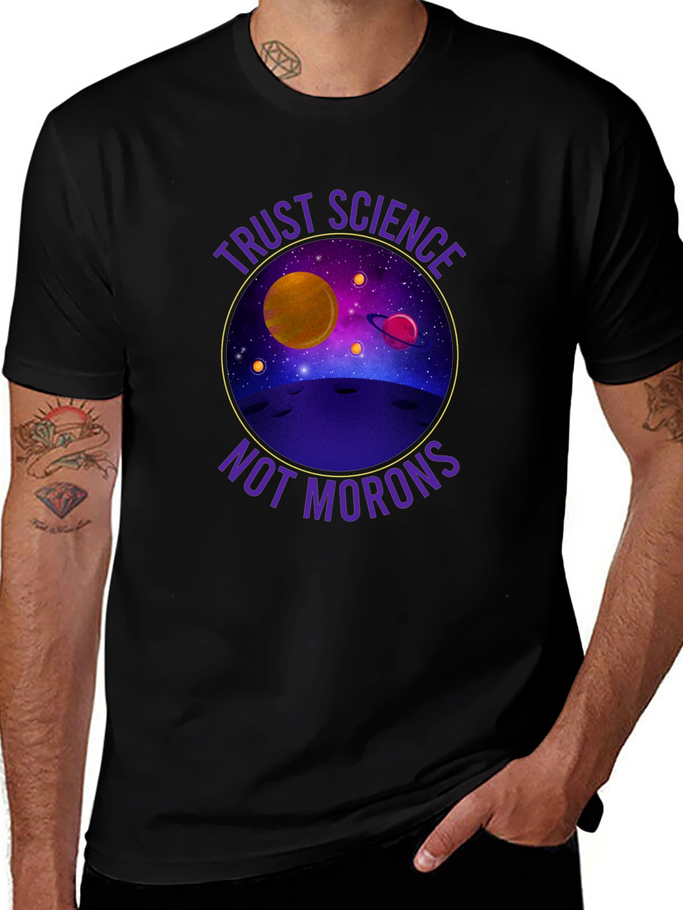 Trust Science Tee - Space Design
