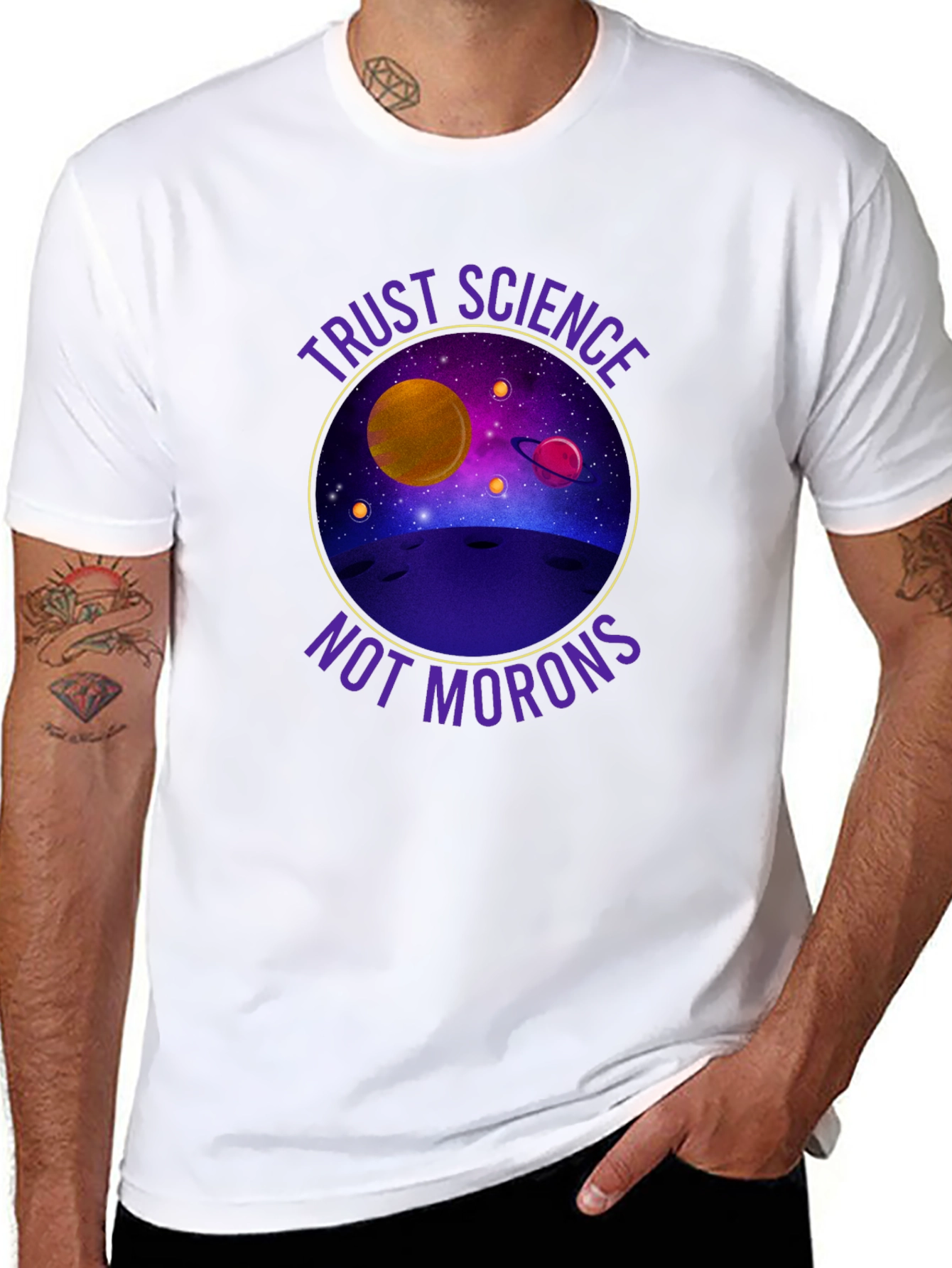 Trust Science Tee - Space Design