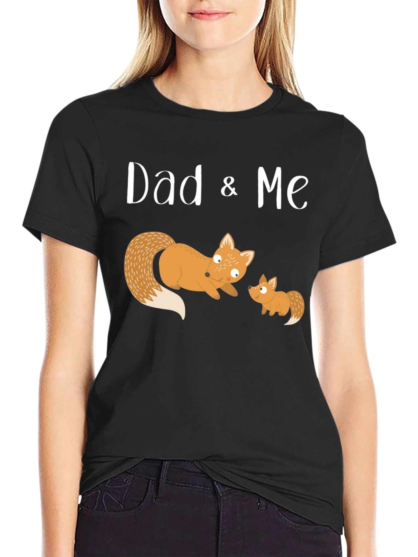 Dad & Me Fox Graphic Tee