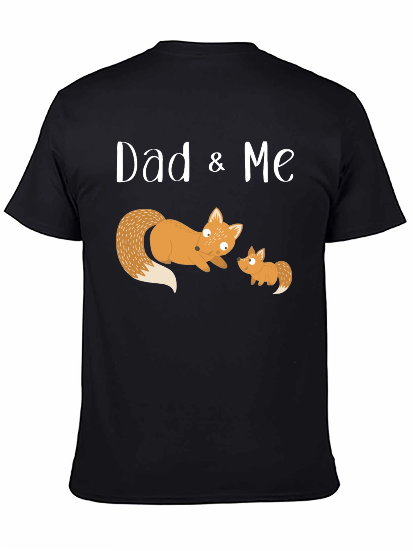 Dad & Me Fox Graphic Tee
