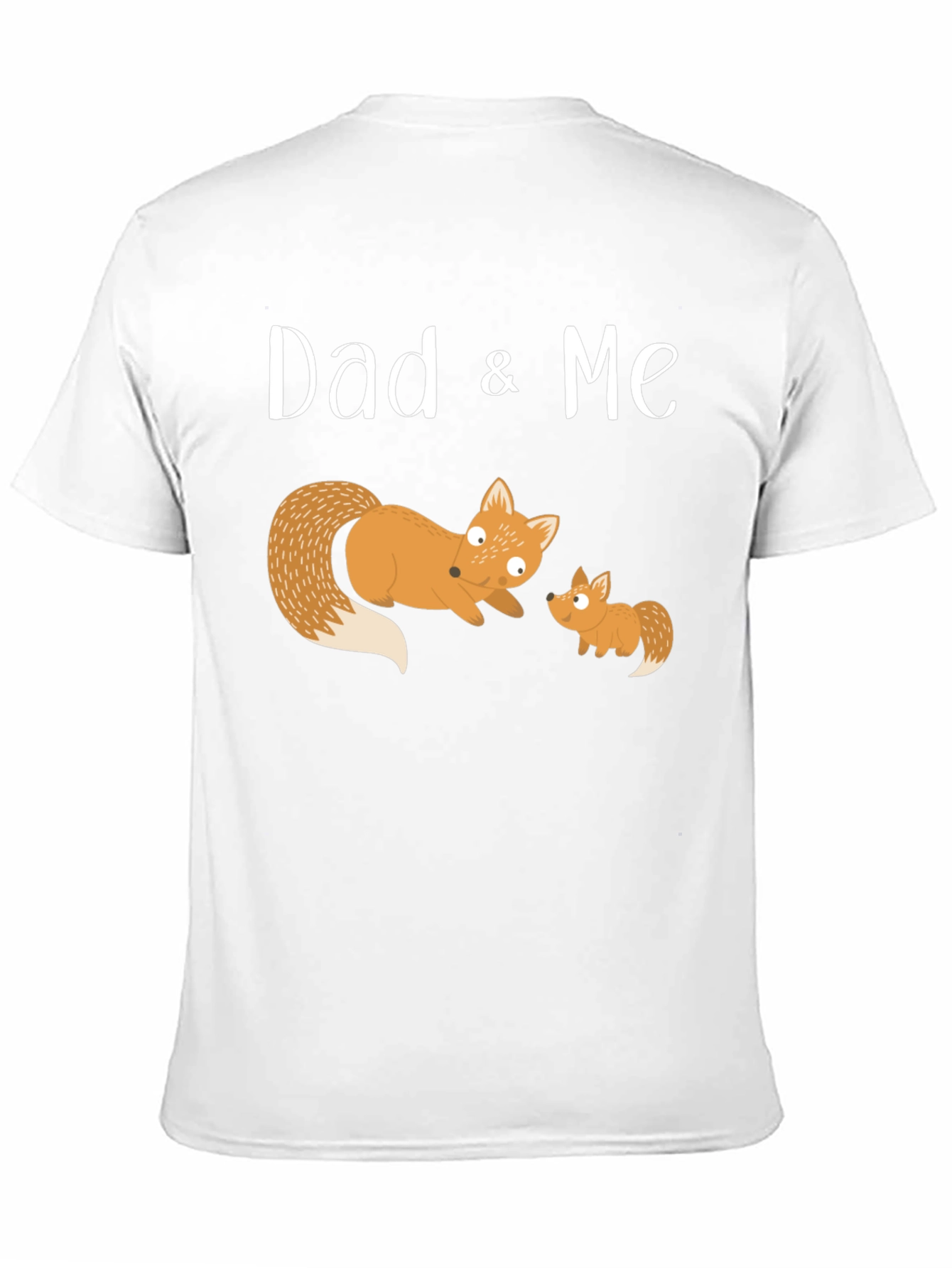 Dad & Me Fox Graphic Tee