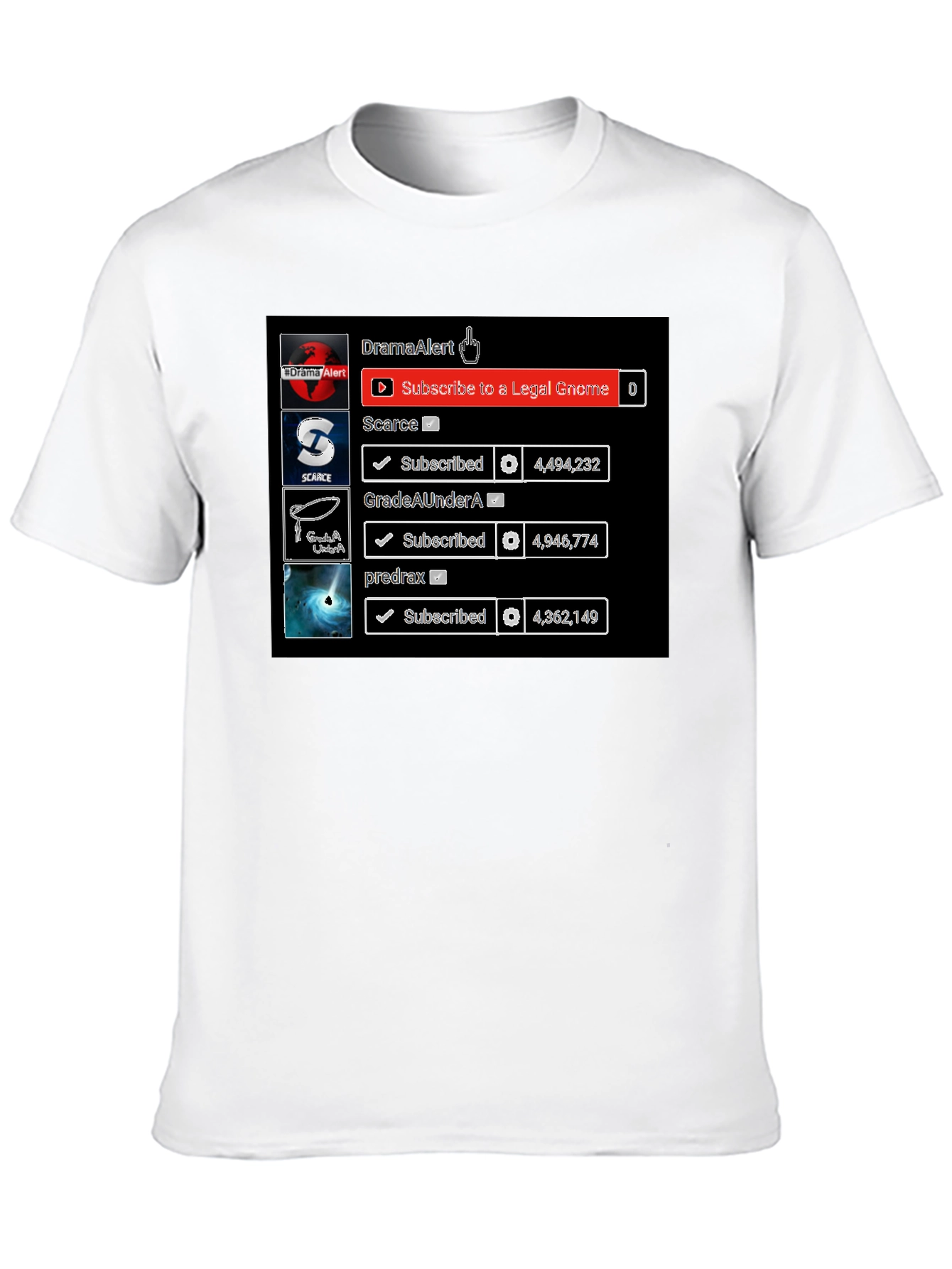 DramaAlert Subscriber T-Shirt