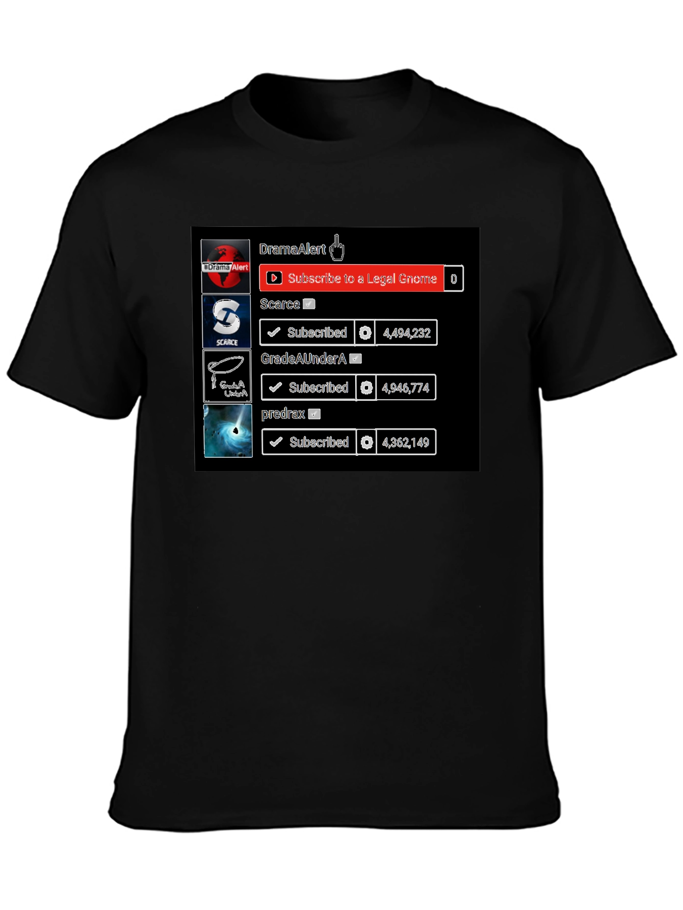 DramaAlert Subscriber T-Shirt