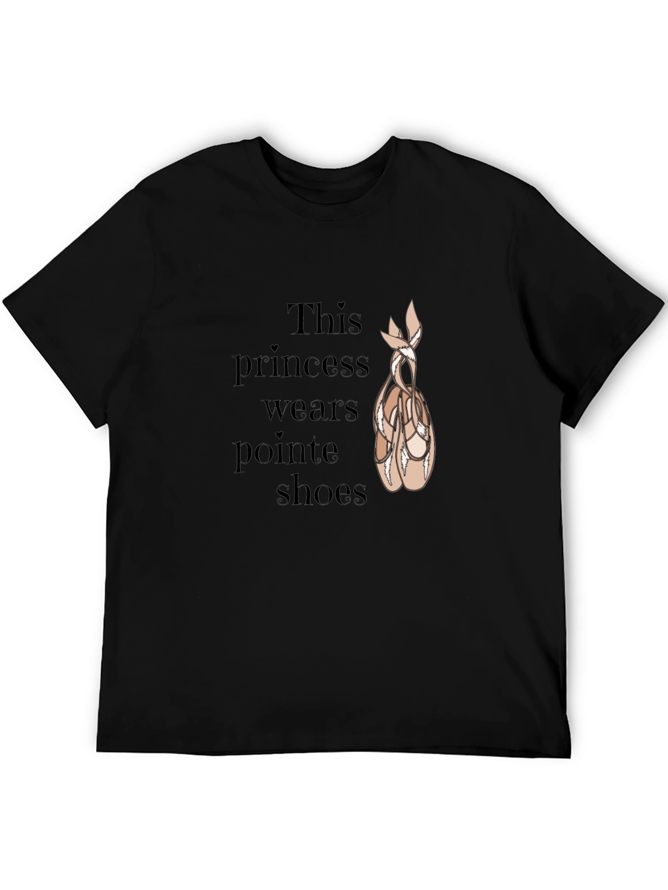 Ballet Lover T-Shirt - This Princess Wears Pointe Shoes