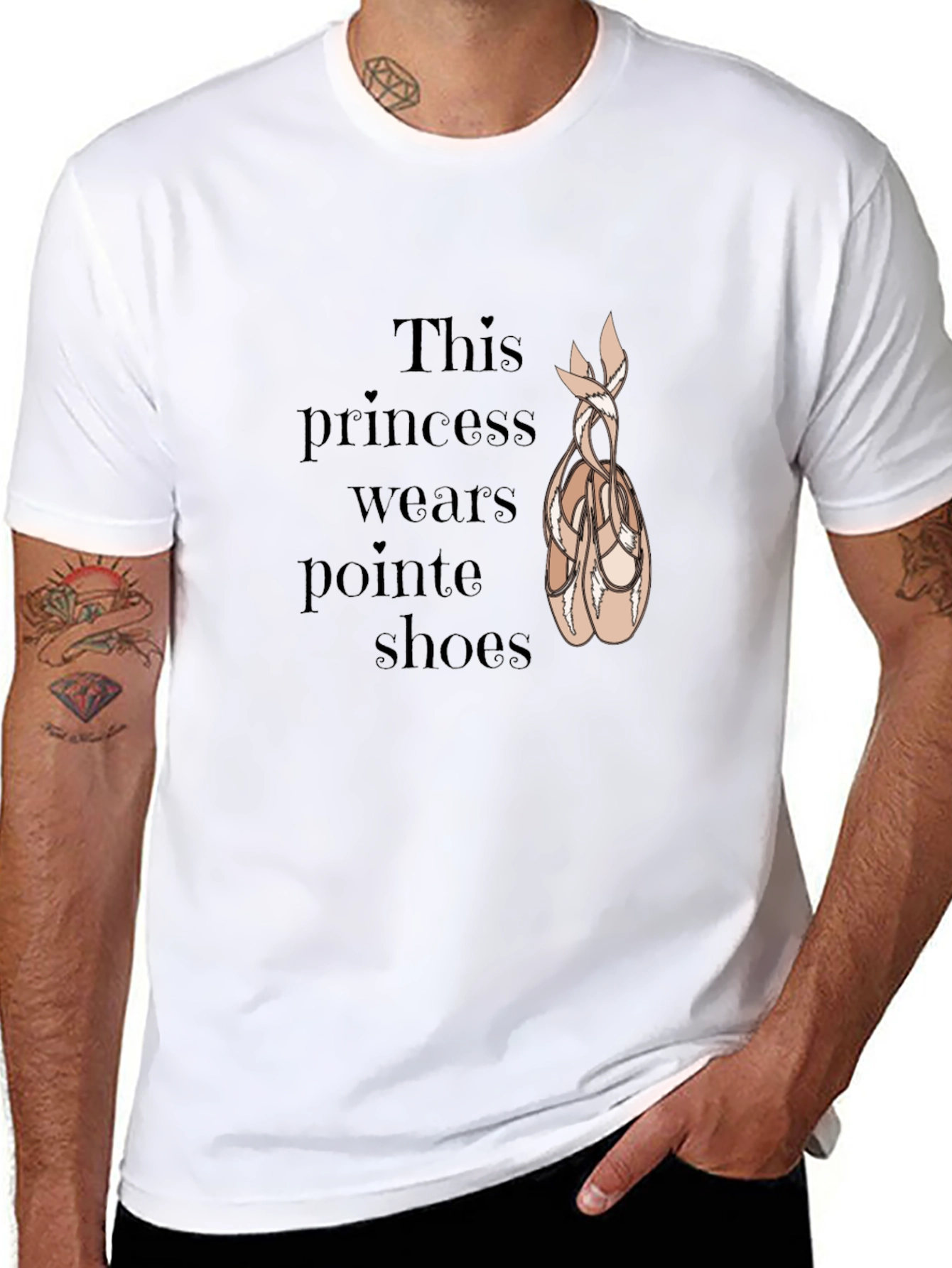 Ballet Lover T-Shirt - This Princess Wears Pointe Shoes