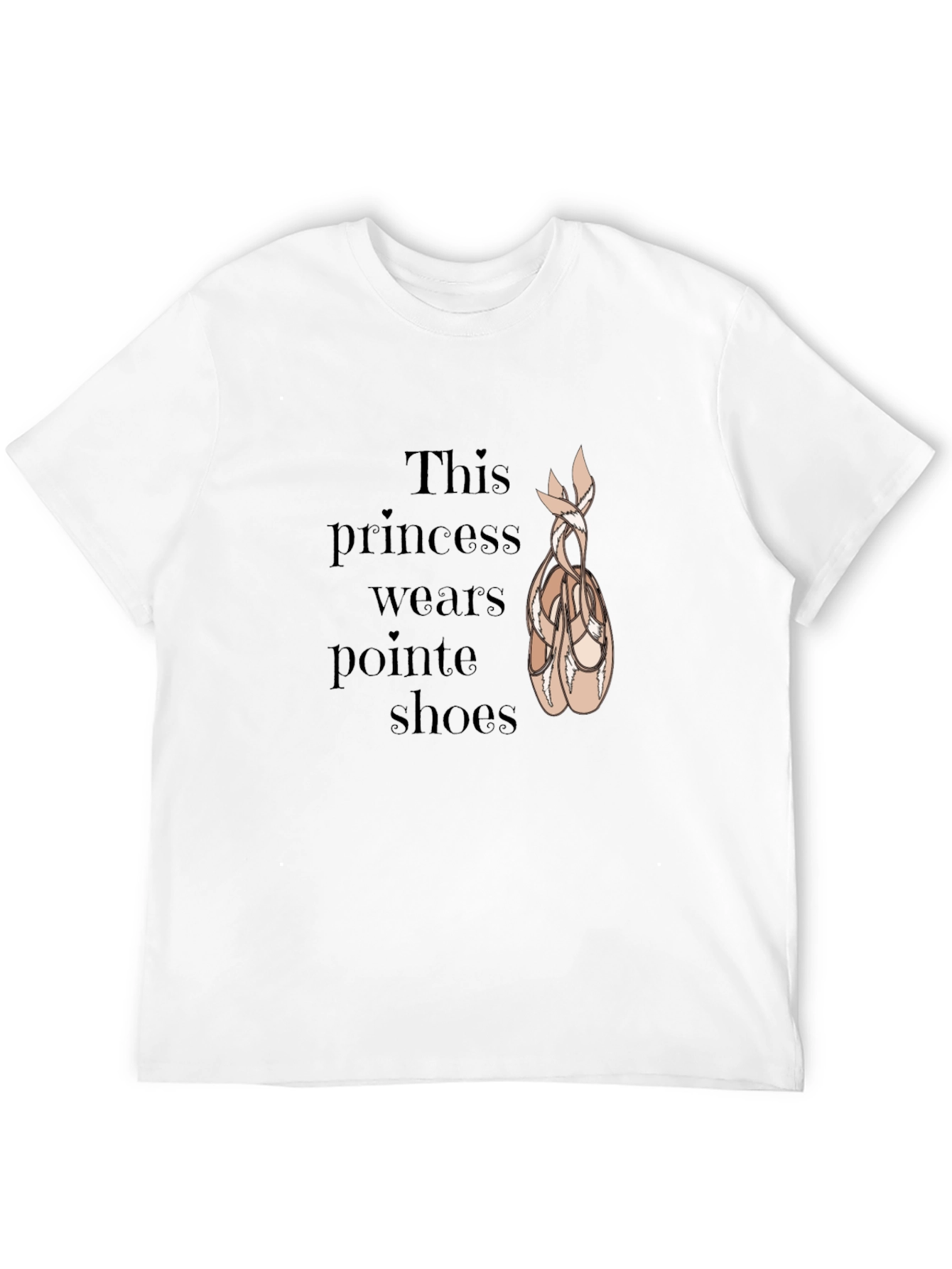 Ballet Lover T-Shirt - This Princess Wears Pointe Shoes