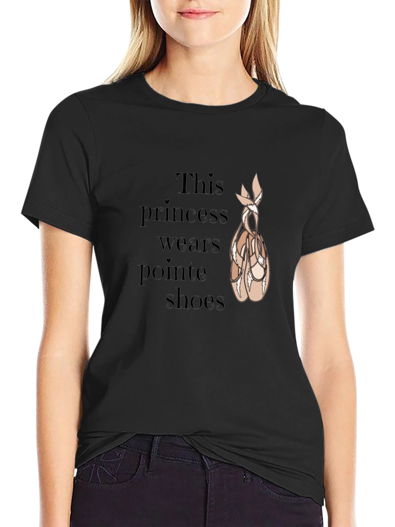 Ballet Lover T-Shirt - This Princess Wears Pointe Shoes