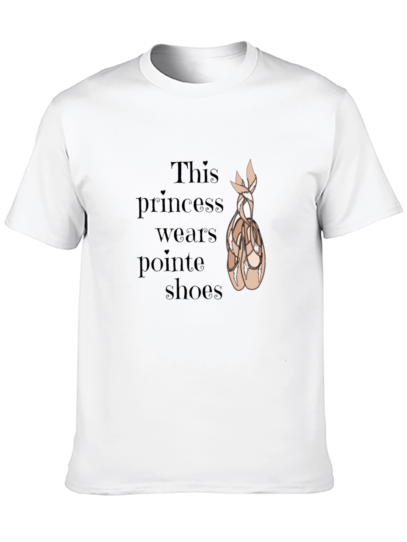 Ballet Lover T-Shirt - This Princess Wears Pointe Shoes