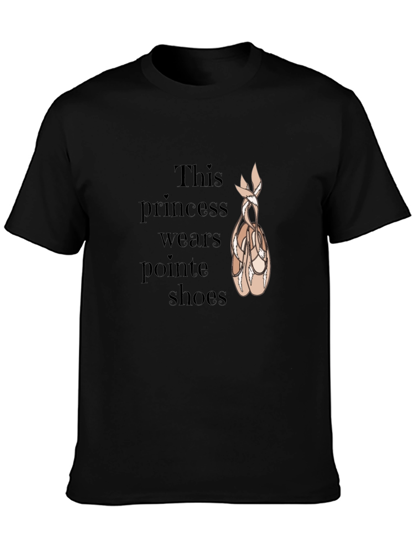 Ballet Lover T-Shirt - This Princess Wears Pointe Shoes