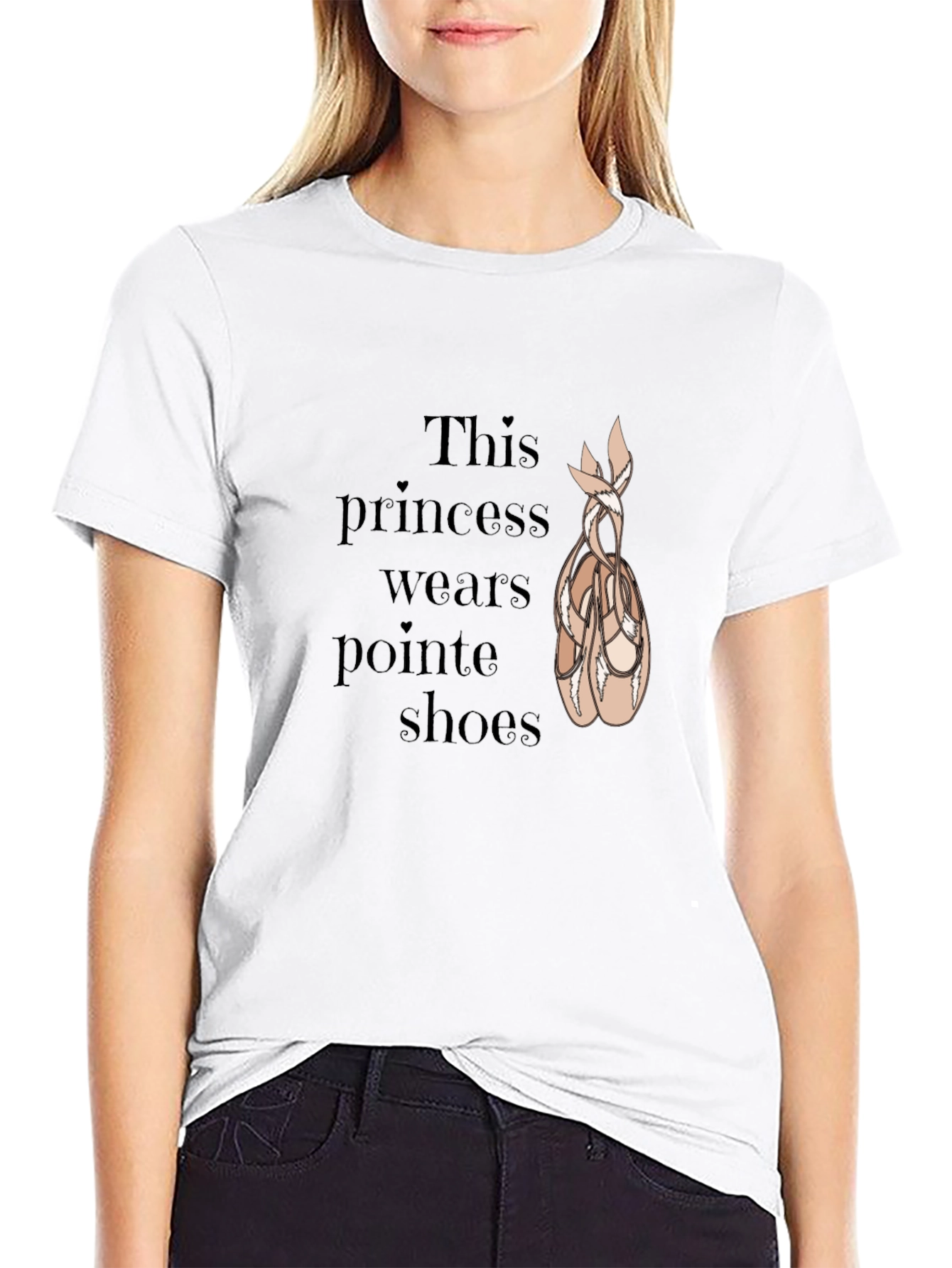 Ballet Lover T-Shirt - This Princess Wears Pointe Shoes