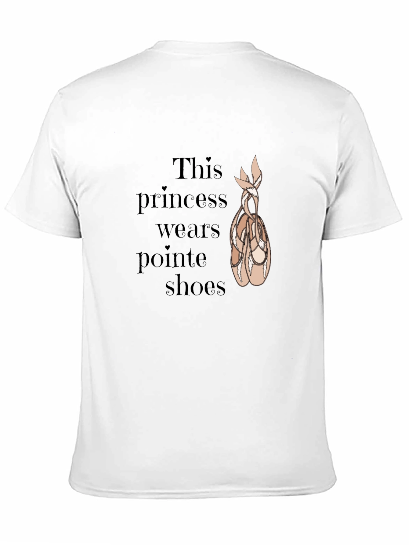 Ballet Lover T-Shirt - This Princess Wears Pointe Shoes