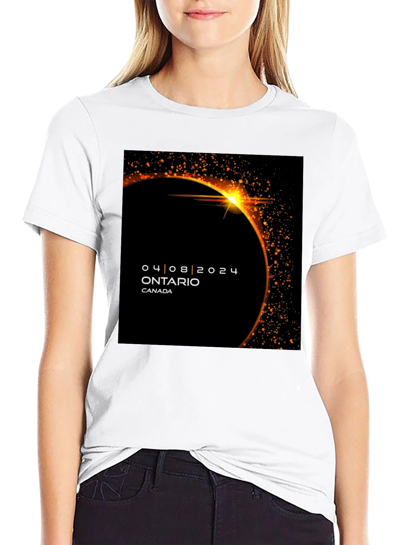 Ontario Canada Eclipse 2024 T-Shirt