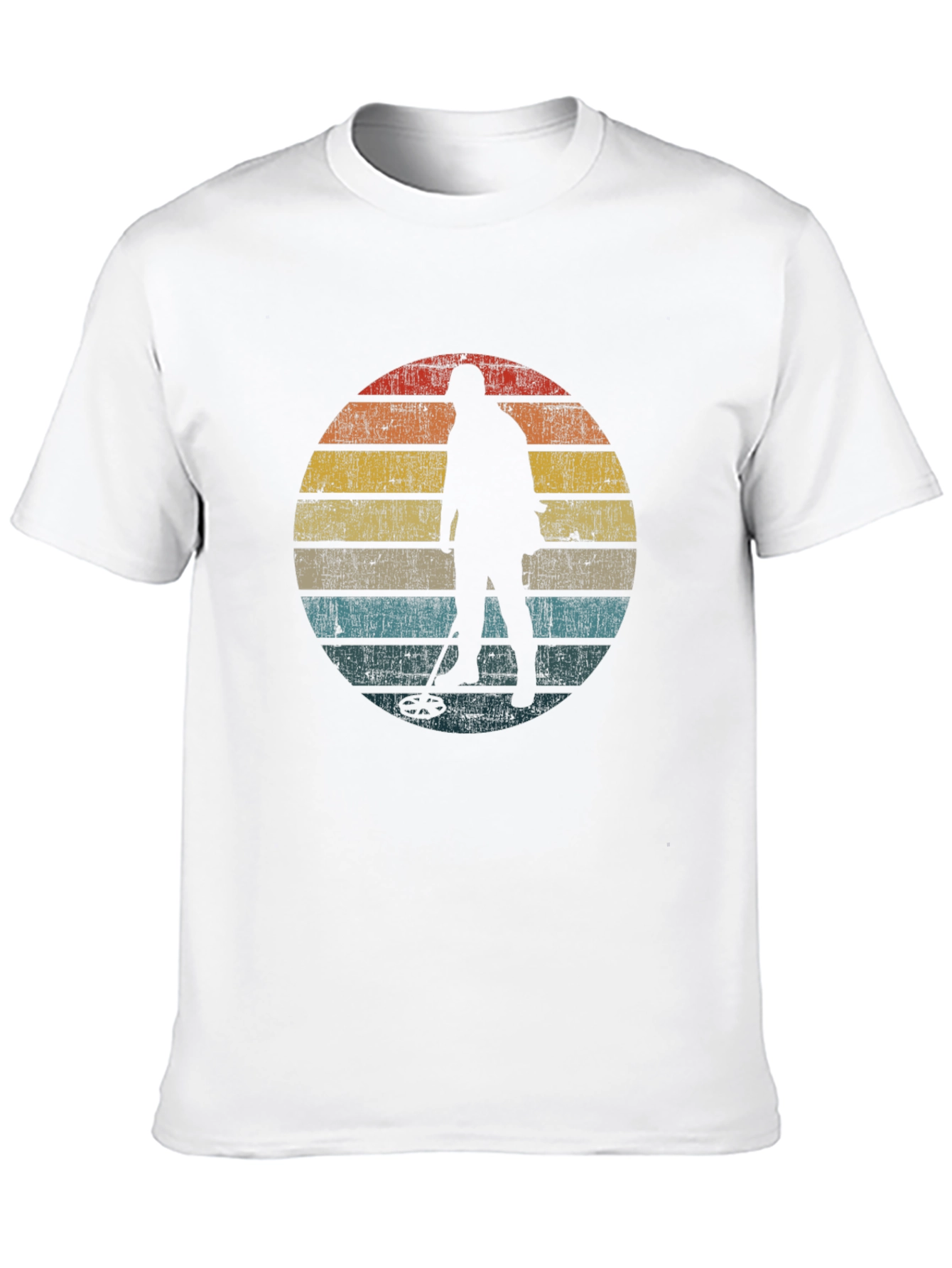 Retro Metal Detector T-Shirt - Treasure Hunting