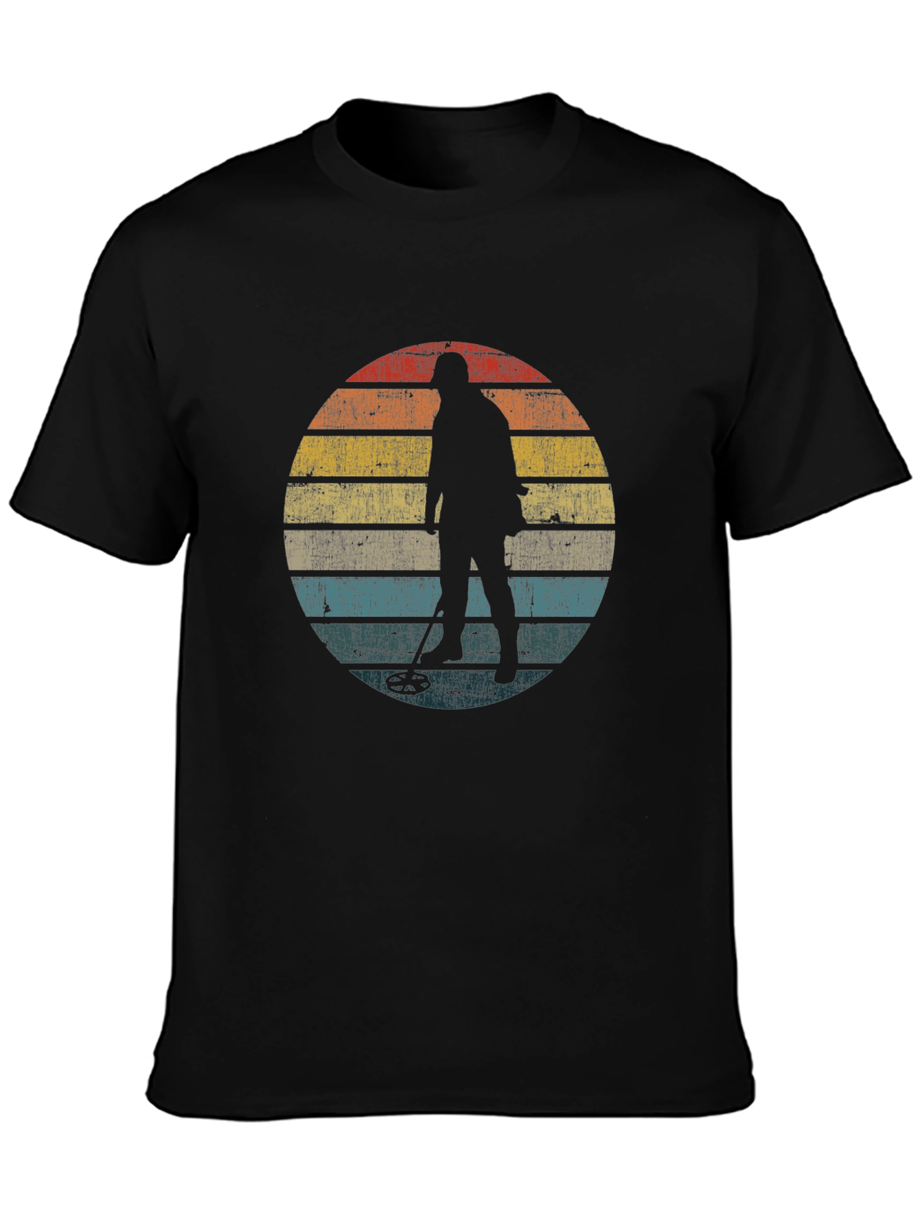 Retro Metal Detector T-Shirt - Treasure Hunting