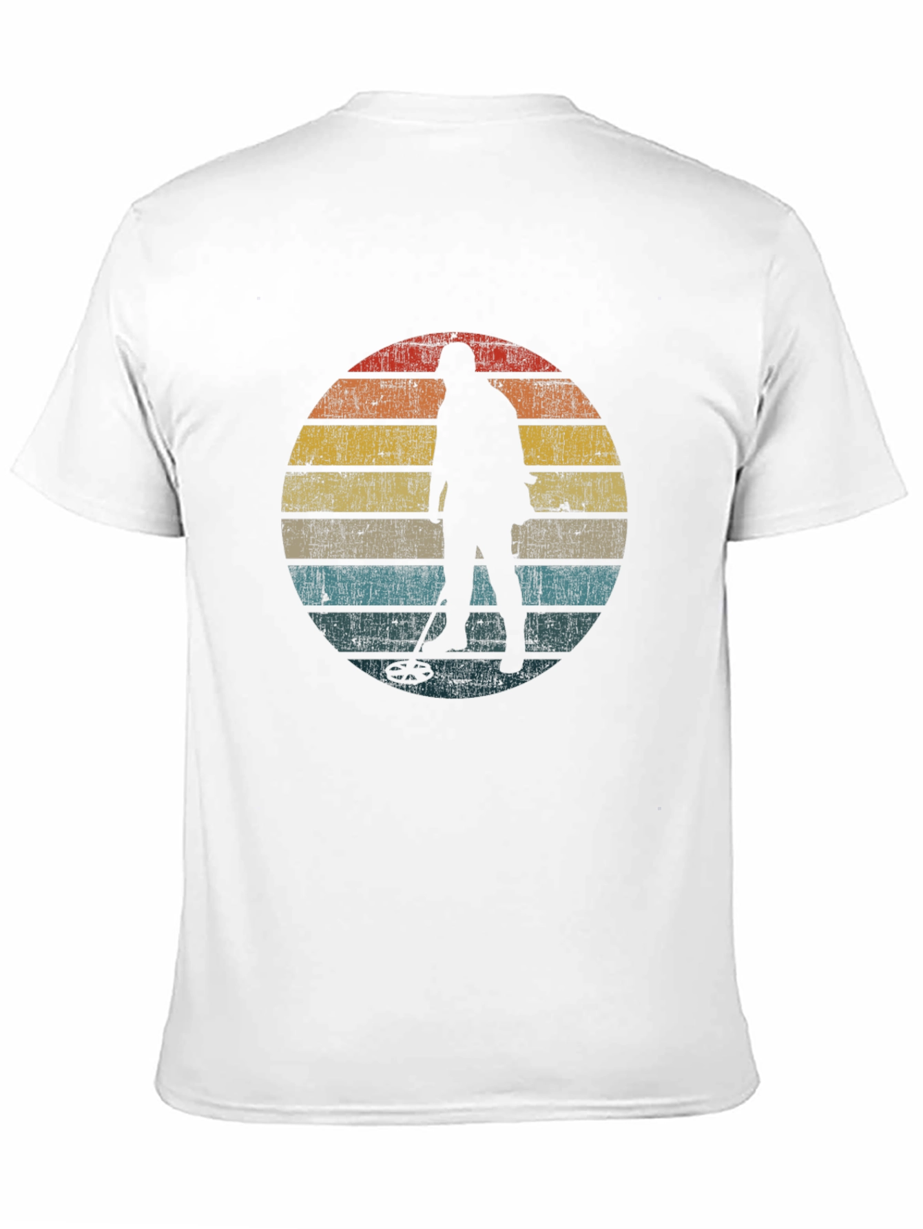 Retro Metal Detector T-Shirt - Treasure Hunting