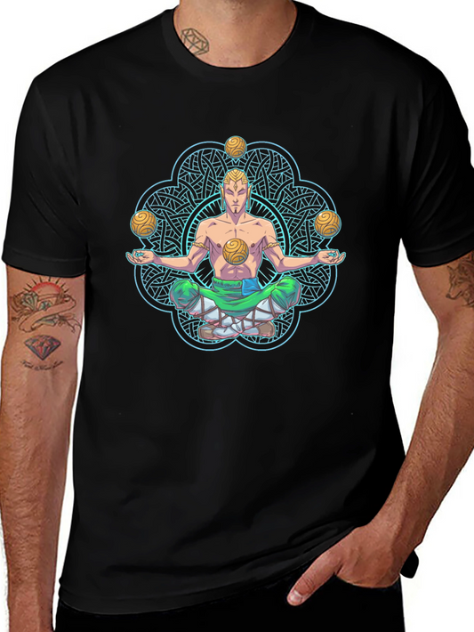 Meditating Juggler Graphic T-Shirt