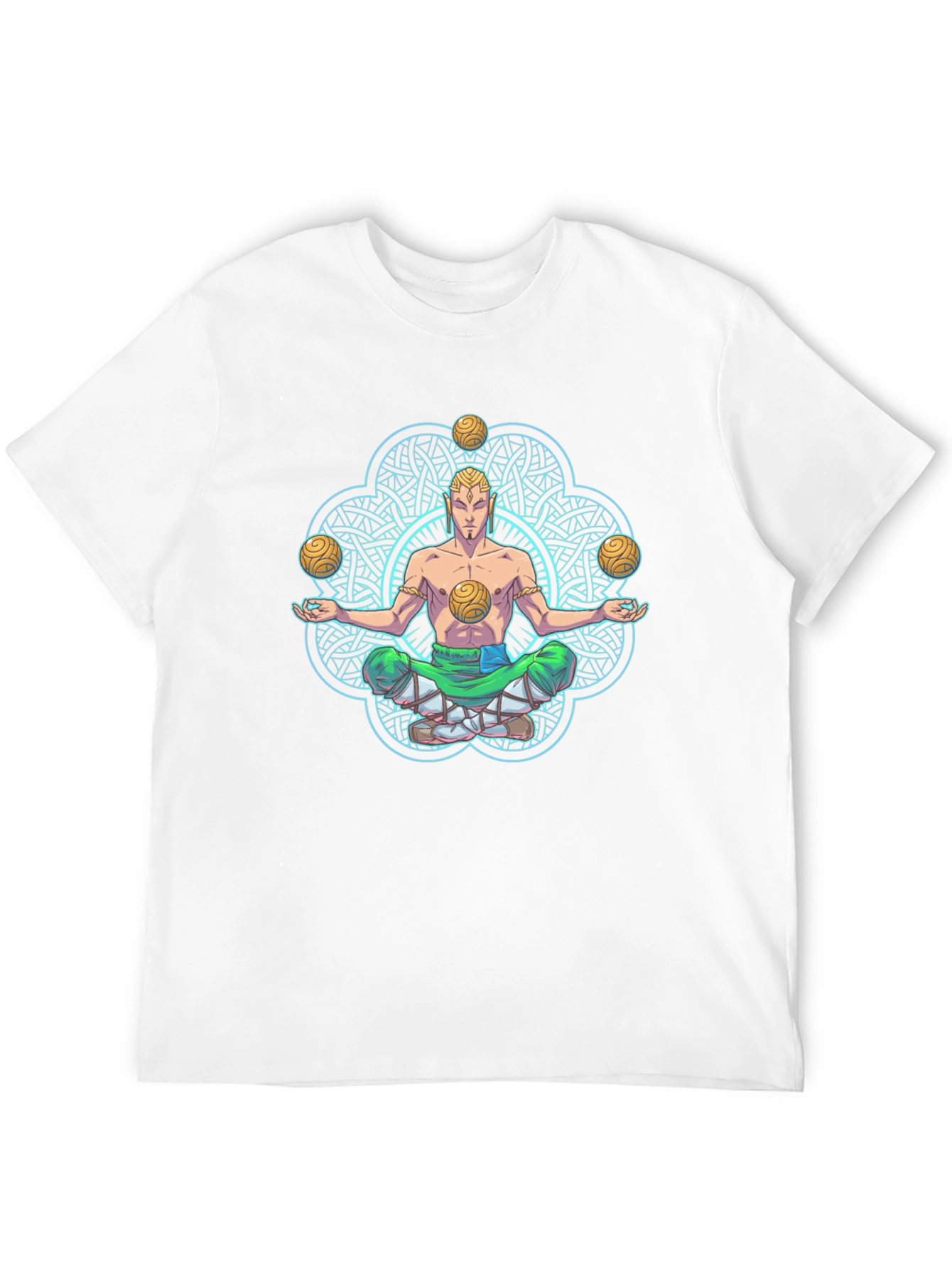 Meditating Juggler Graphic T-Shirt