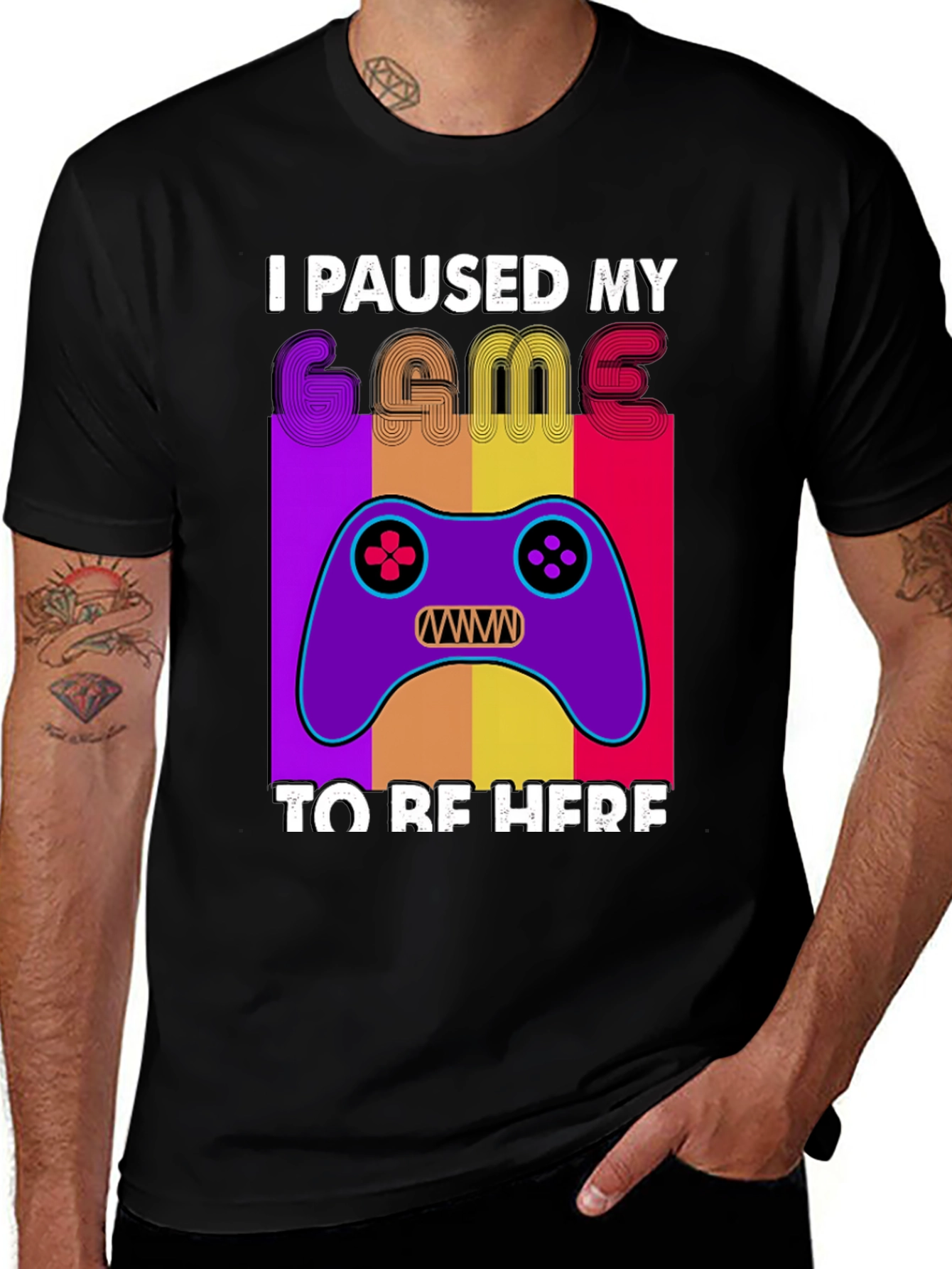 I Paused My Game T-Shirt - Gamer Apparel