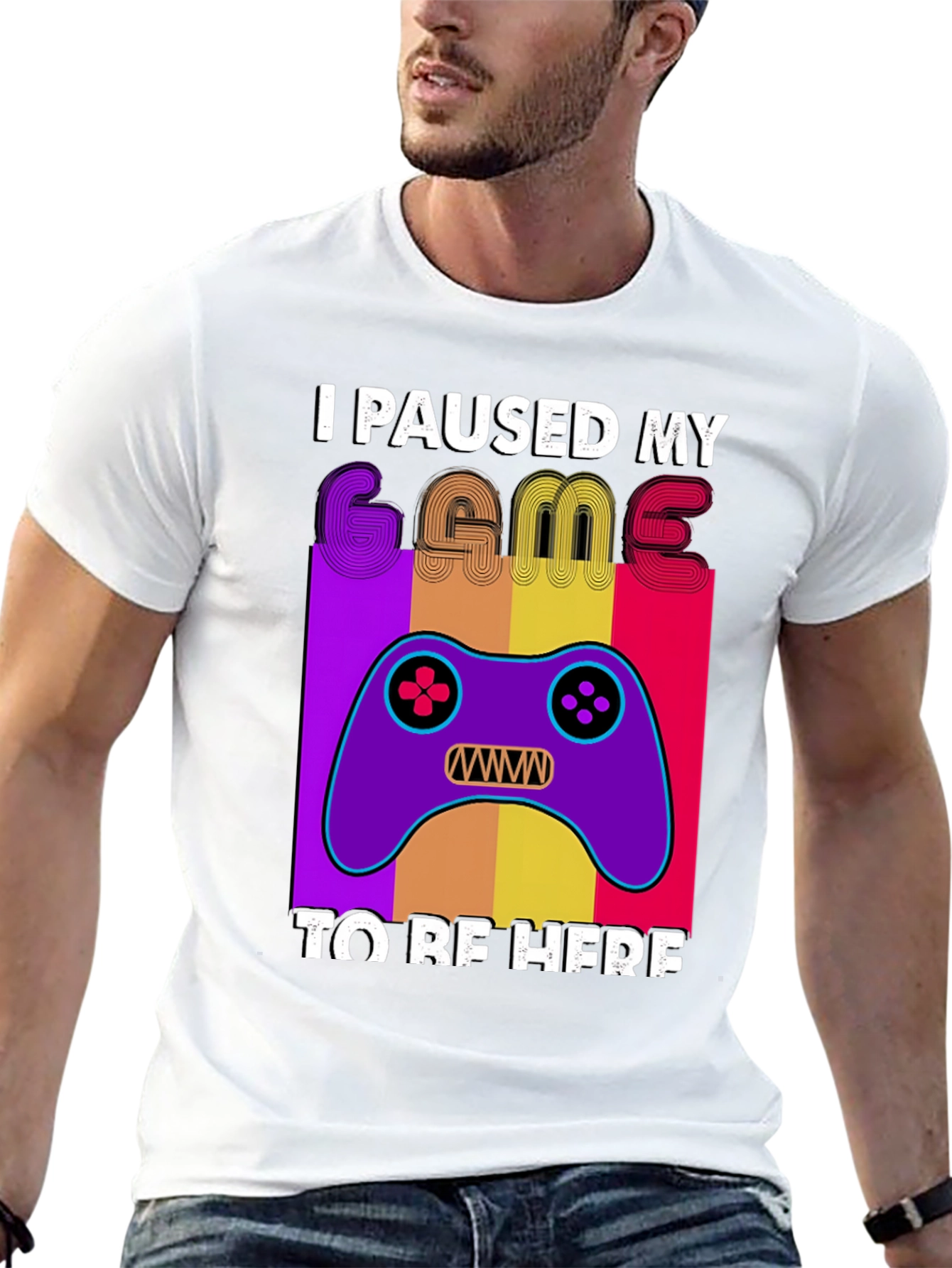 I Paused My Game T-Shirt - Gamer Apparel