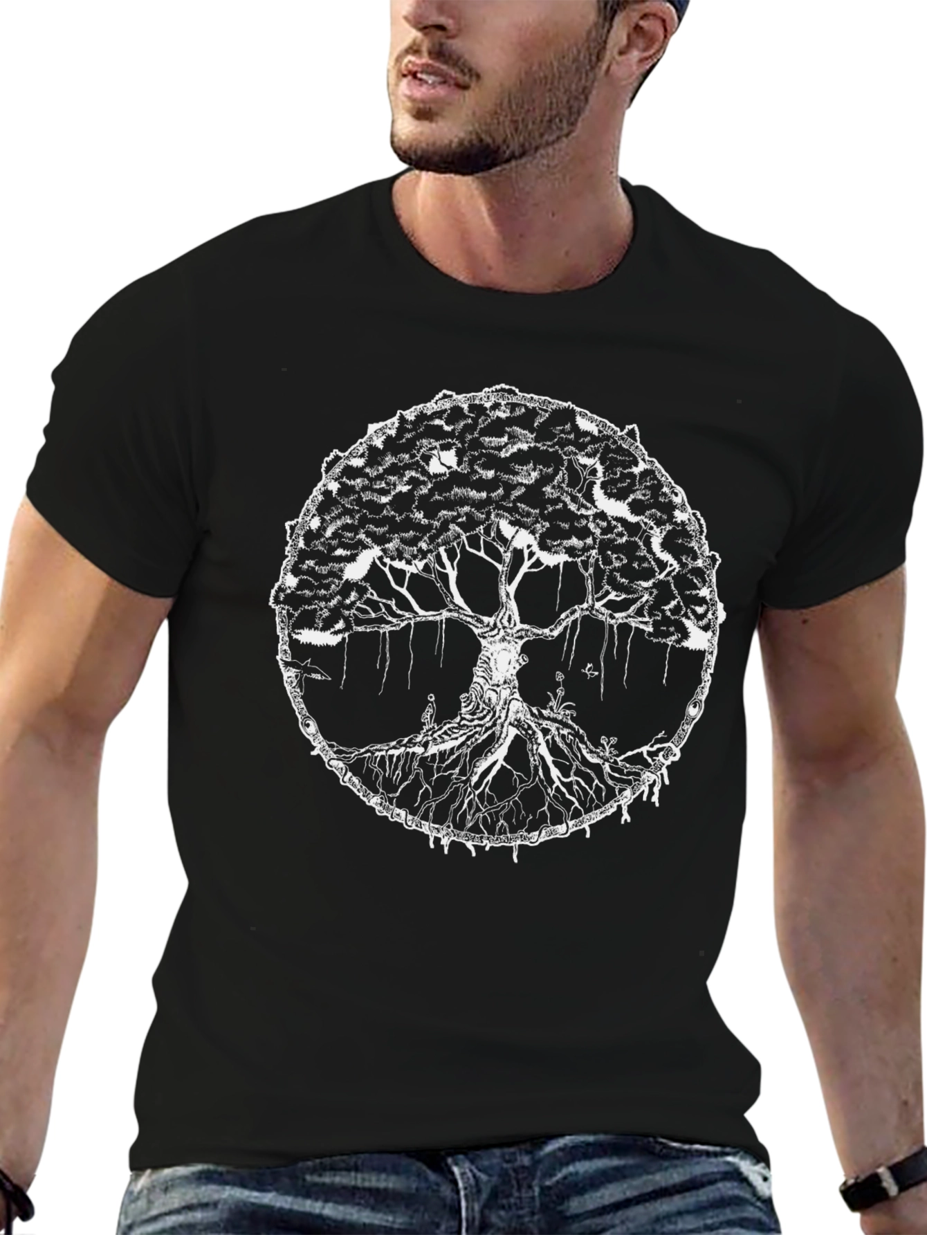 Black Tree of Life Graphic Tee