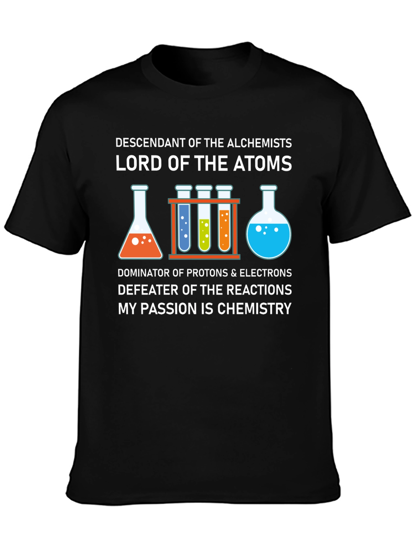 Chemistry Humor T-Shirt: Alchemist Descendant Tee