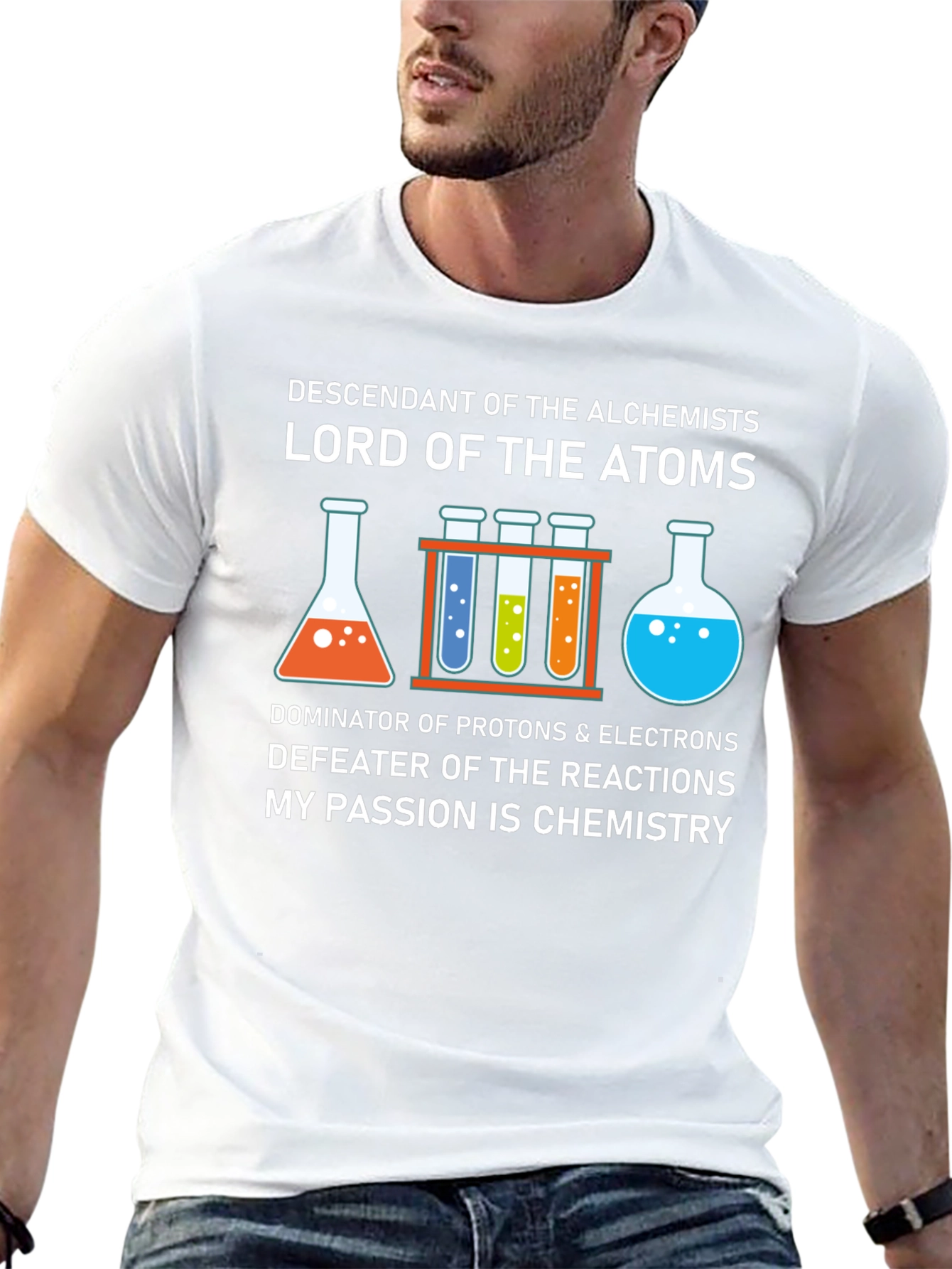 Chemistry Humor T-Shirt: Alchemist Descendant Tee