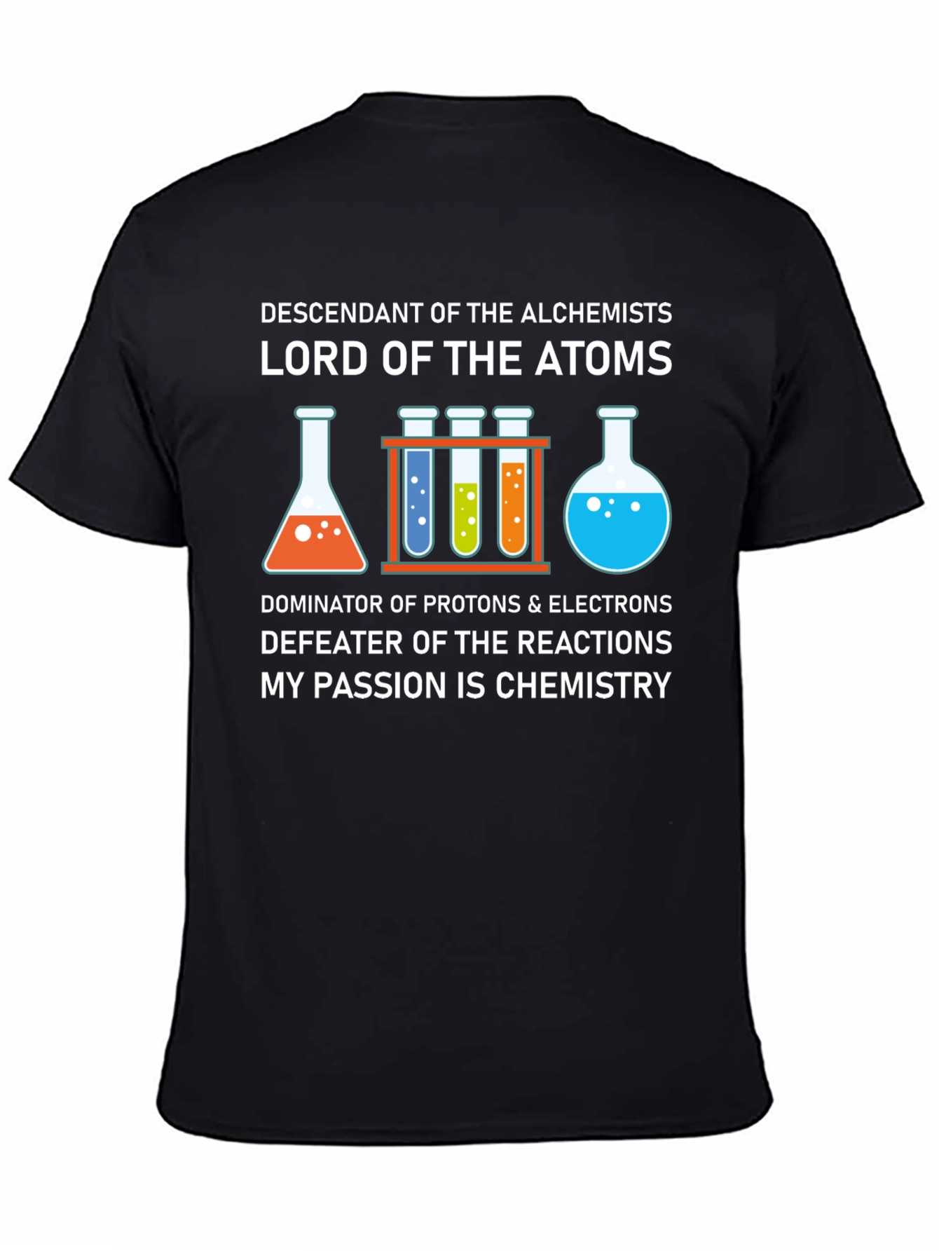 Chemistry Humor T-Shirt: Alchemist Descendant Tee